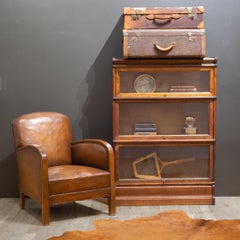 Antique Macey Furniture 3 Stack Lawyer's Bookcase, c.1910