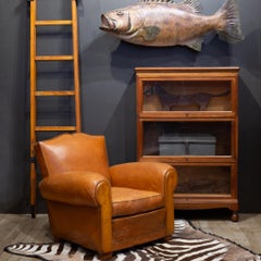 Antique Macey Furniture 3 Stack Lawyer's Bookcase with Ball Feet c.1920