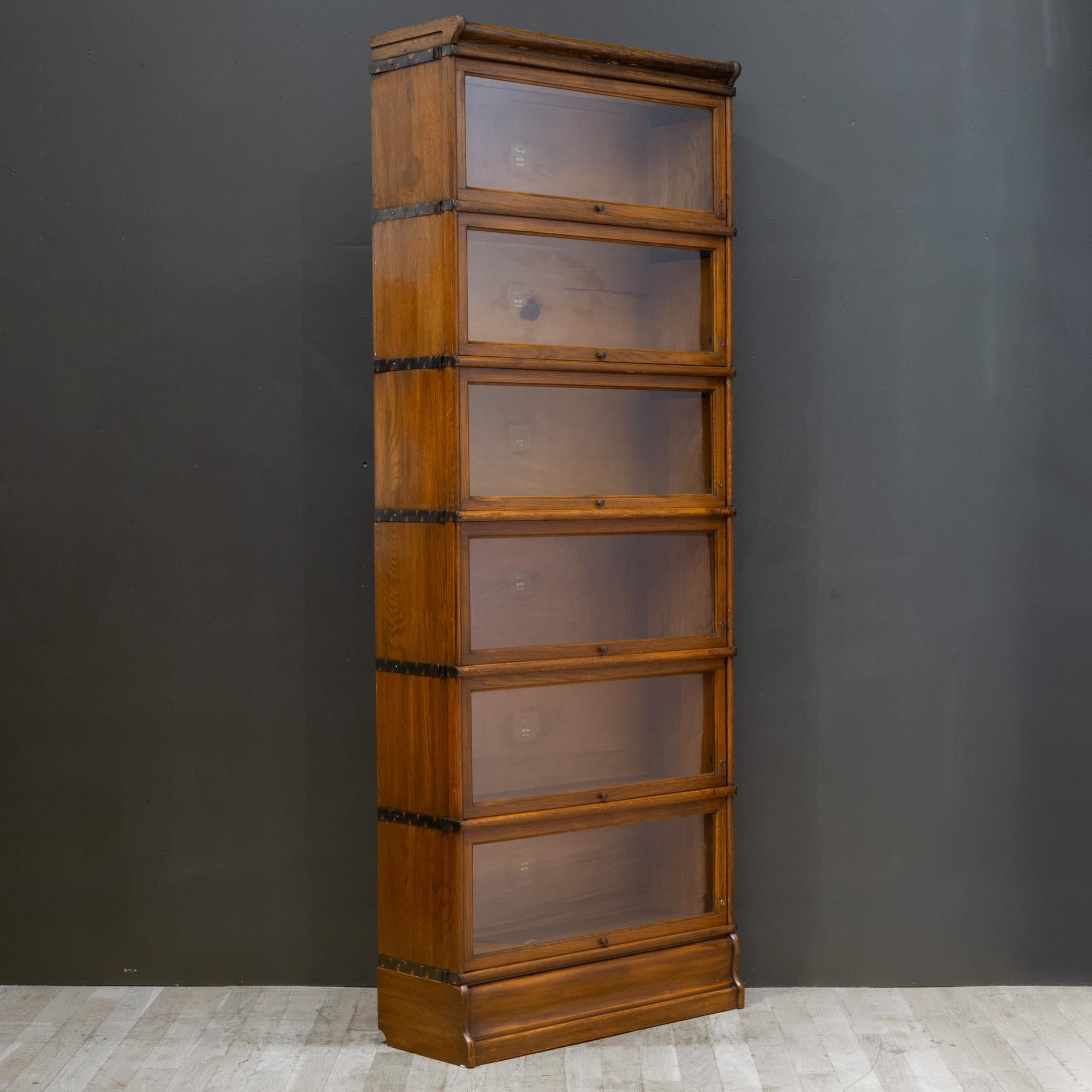 Antike Macey Möbel 6 Stack Lawyer's Bookcase C.1910 (Industriell)