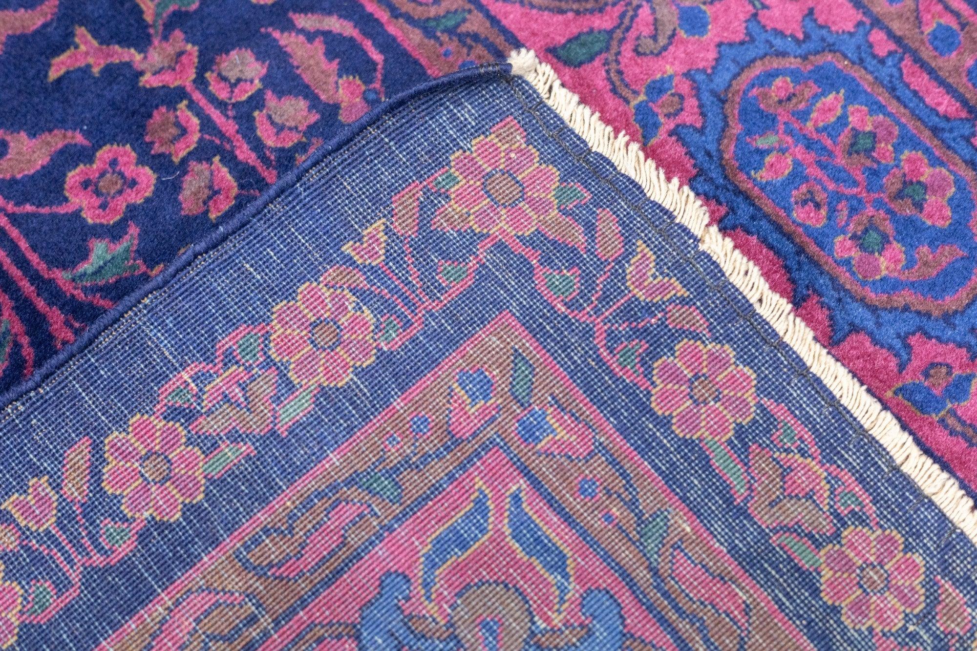 Tappeto antico Machester Kashan 3'4'' x 5'0'' in vendita 4