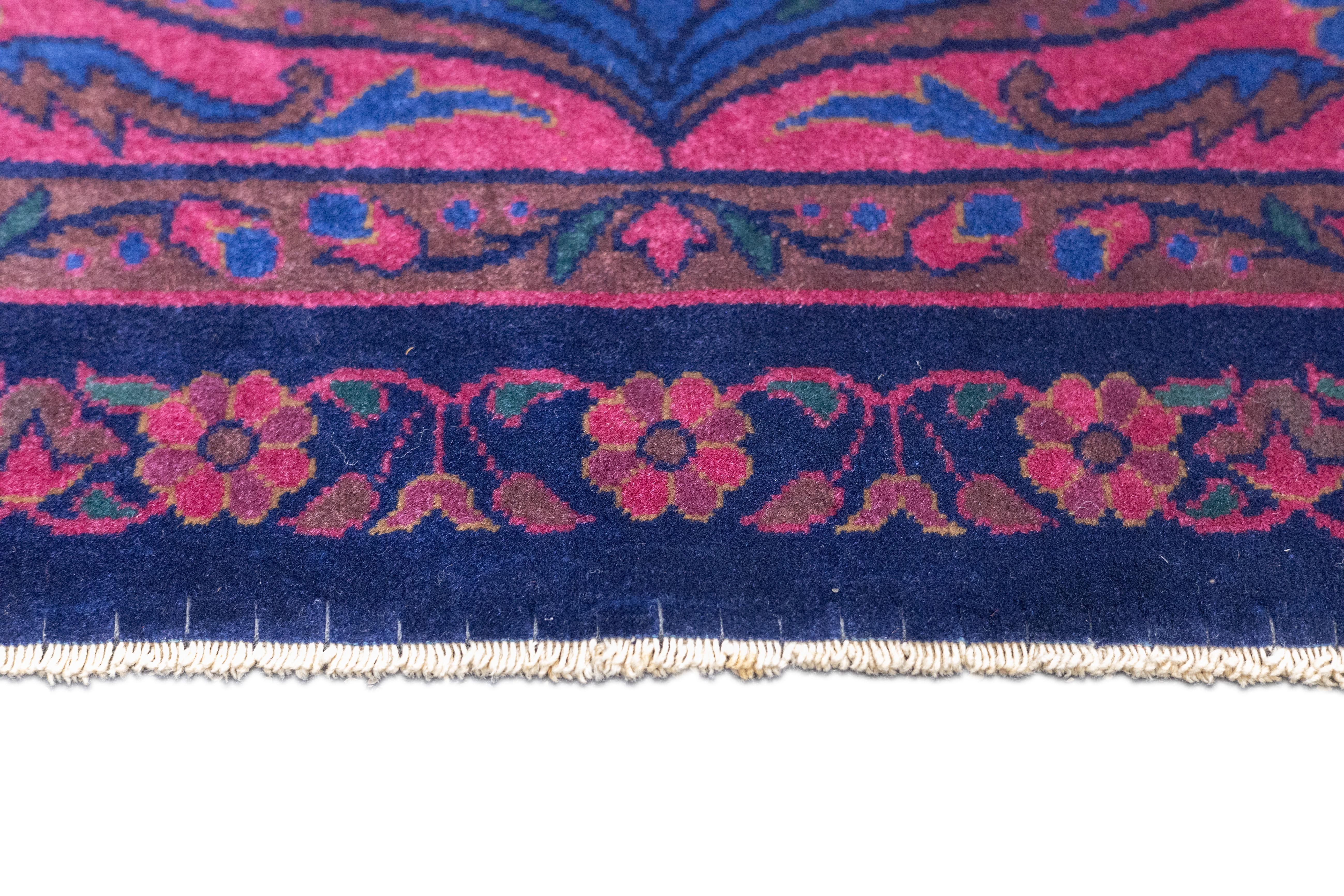 Persiano Tappeto antico Machester Kashan 3'4'' x 5'0'' in vendita