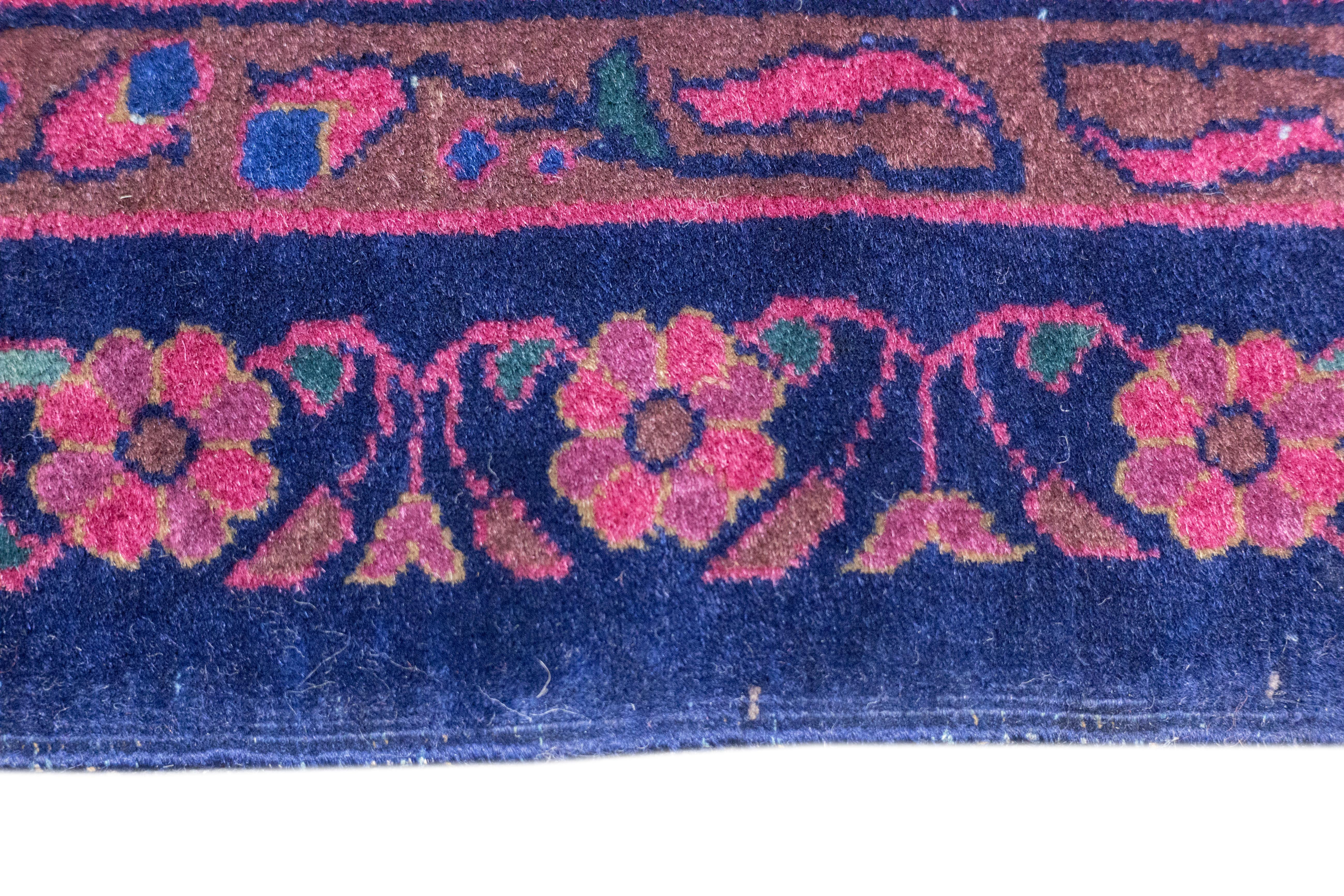 Tappeto antico Machester Kashan 3'4'' x 5'0'' in vendita 1