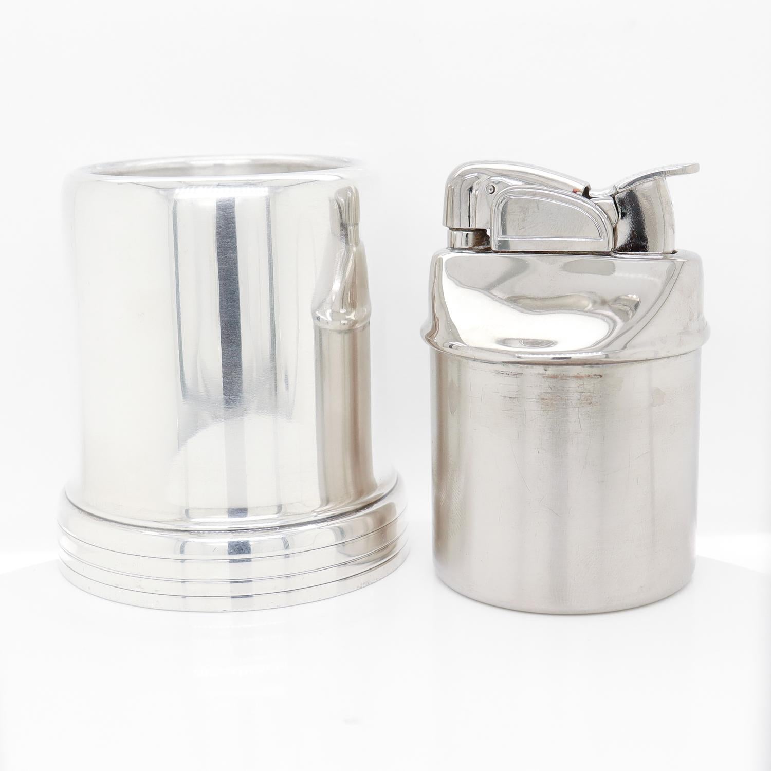 Antique Machine Age Tiffany & Co. Sterling Silver Makers Table Lighter 4