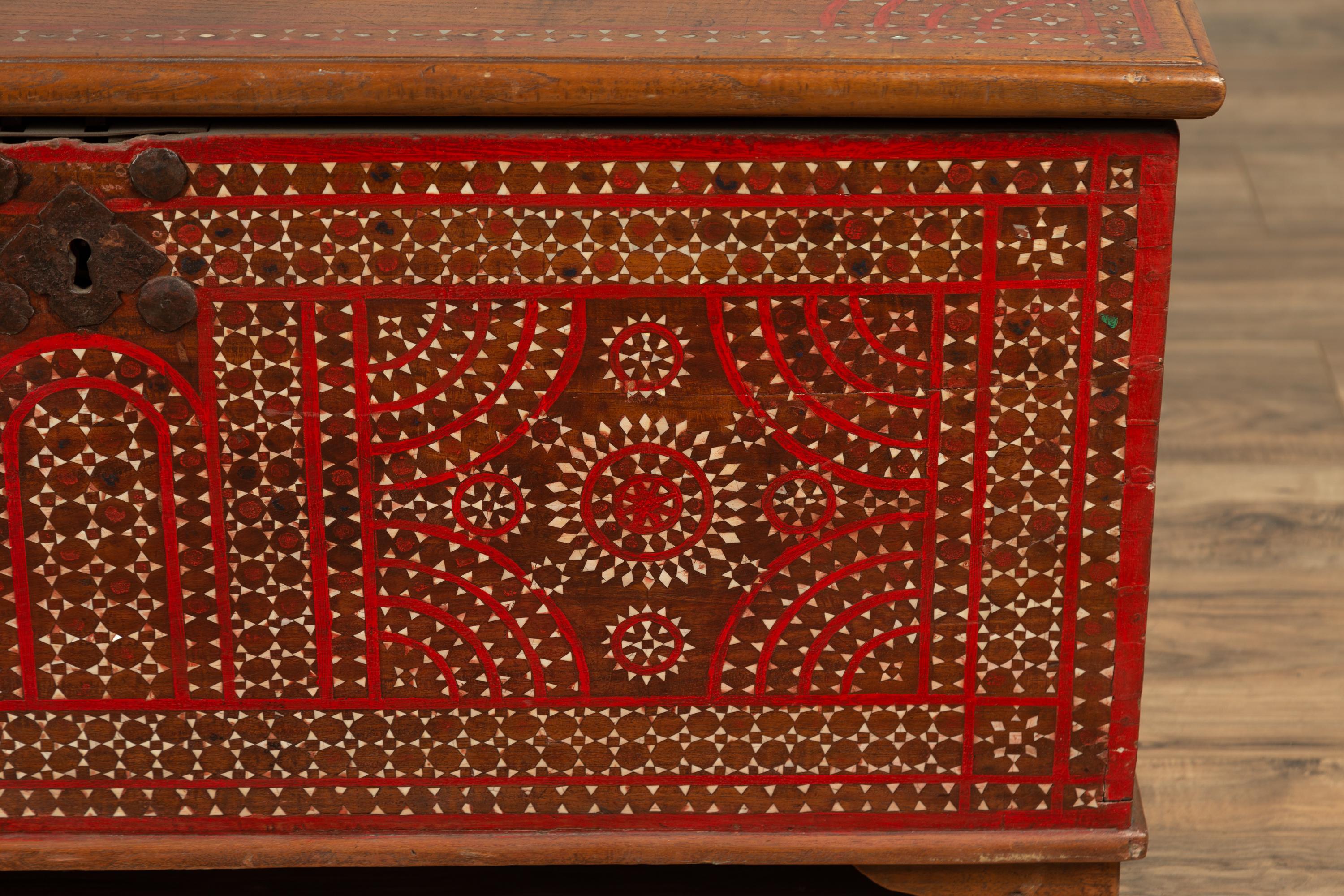 antique blanket cabinet
