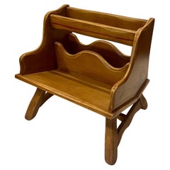 Antique Magazine Record Holder Monterey American Country Style