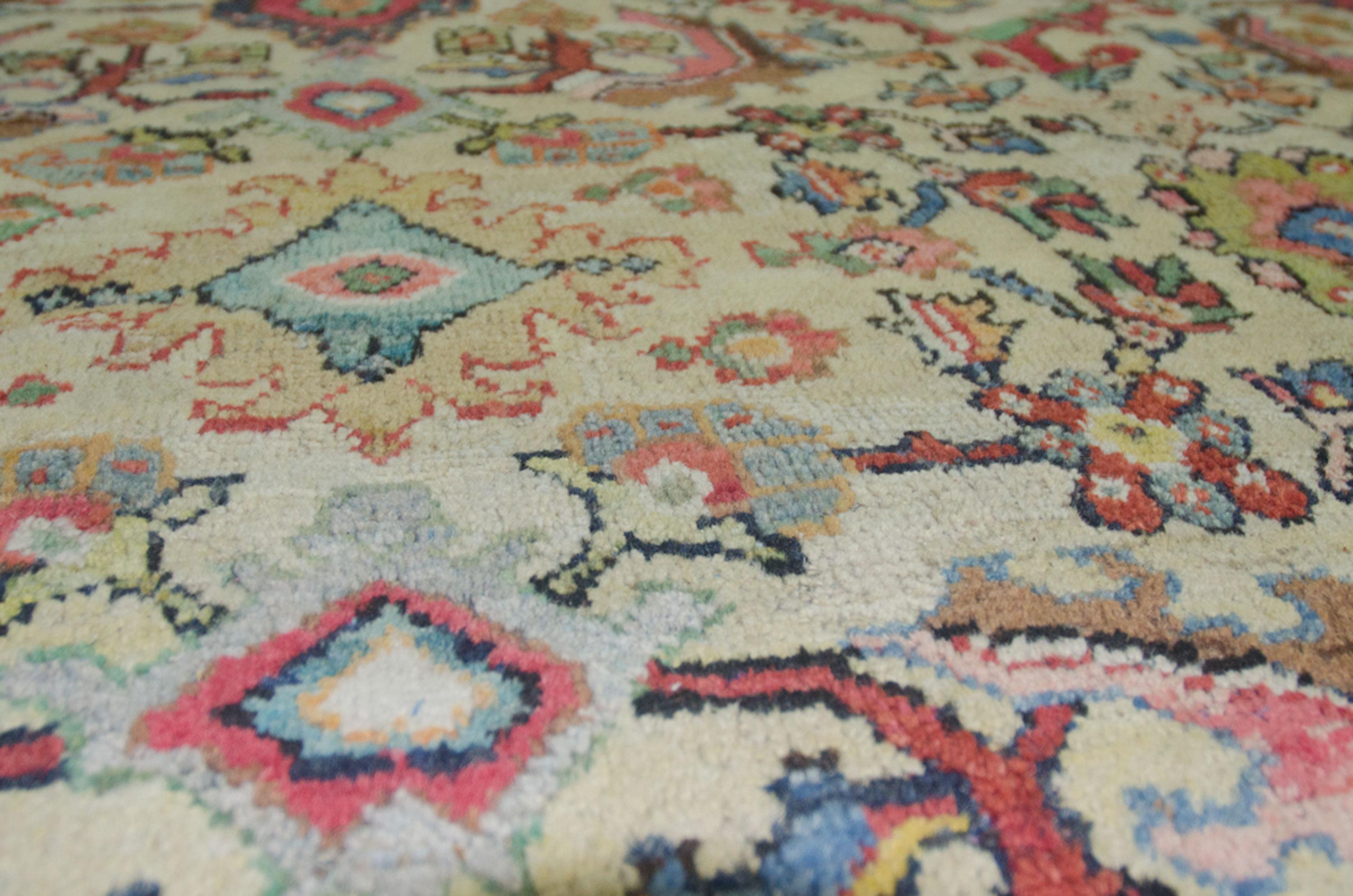 Antiker Mahal-Teppich 316x223cm, Mahal (Persisch) im Angebot