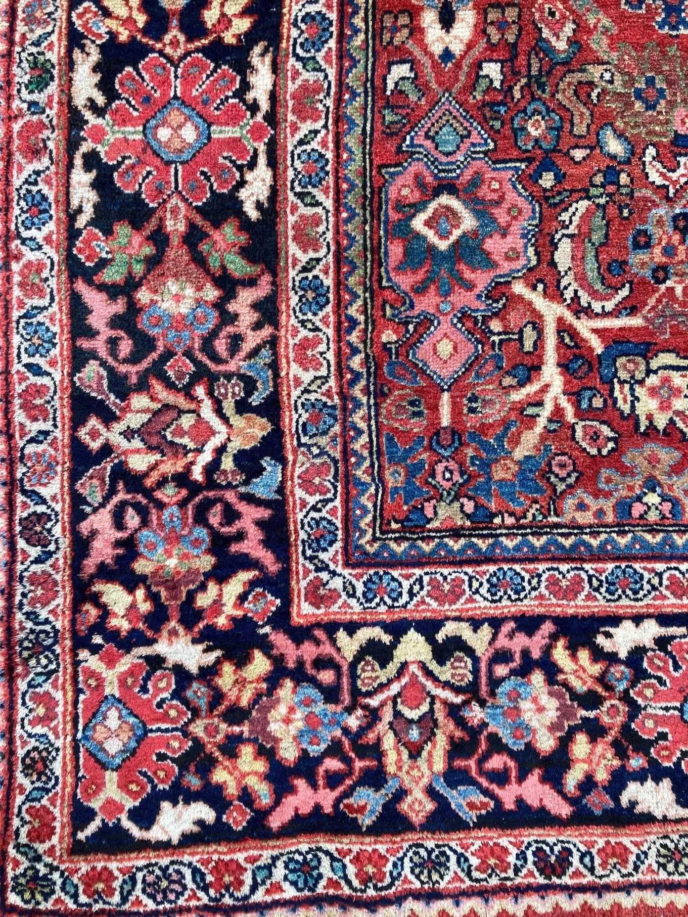 Tappeto Mahal antico 3,63 m x 2,81 m in vendita 2