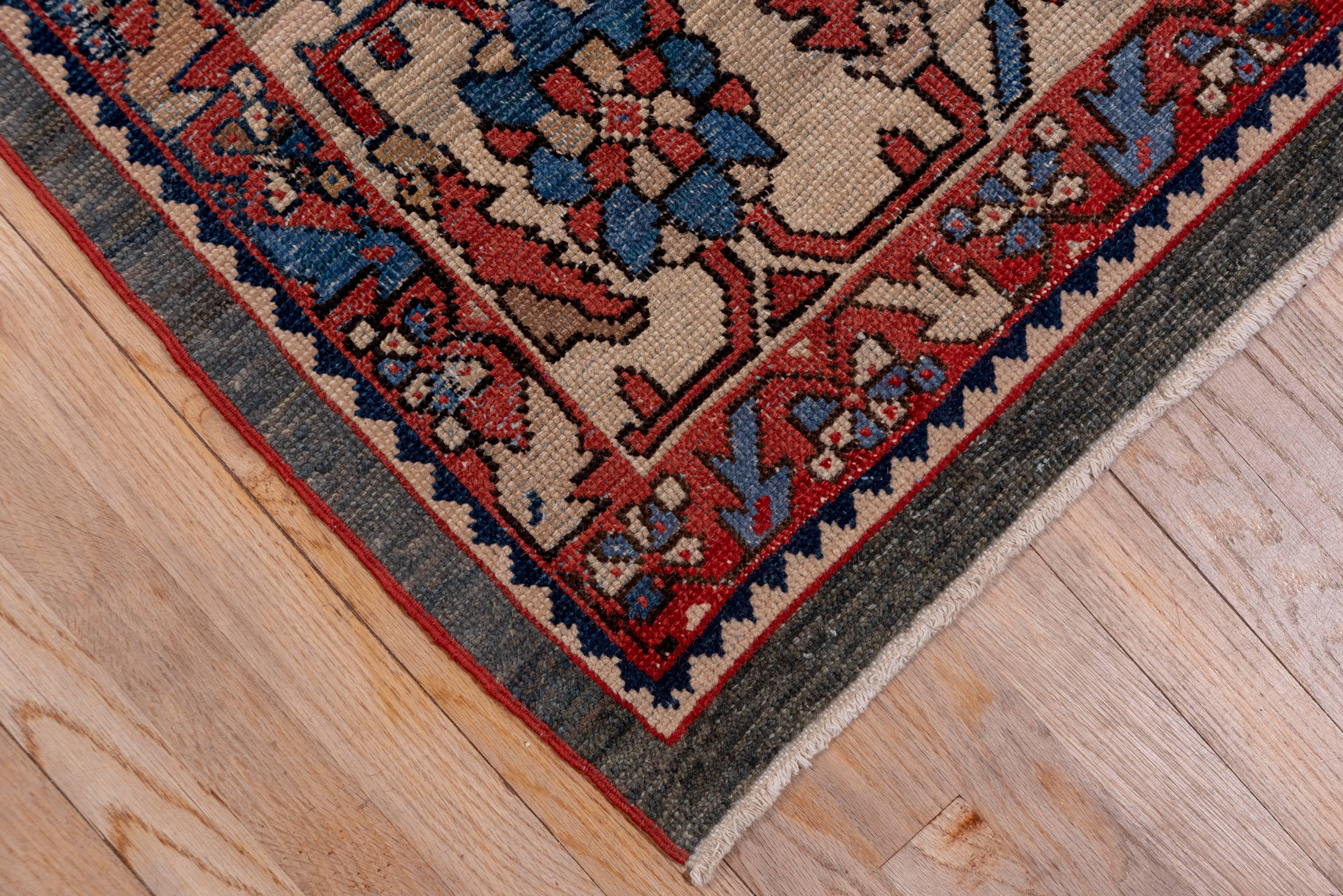 Persian Antique Mahal Carpet For Sale