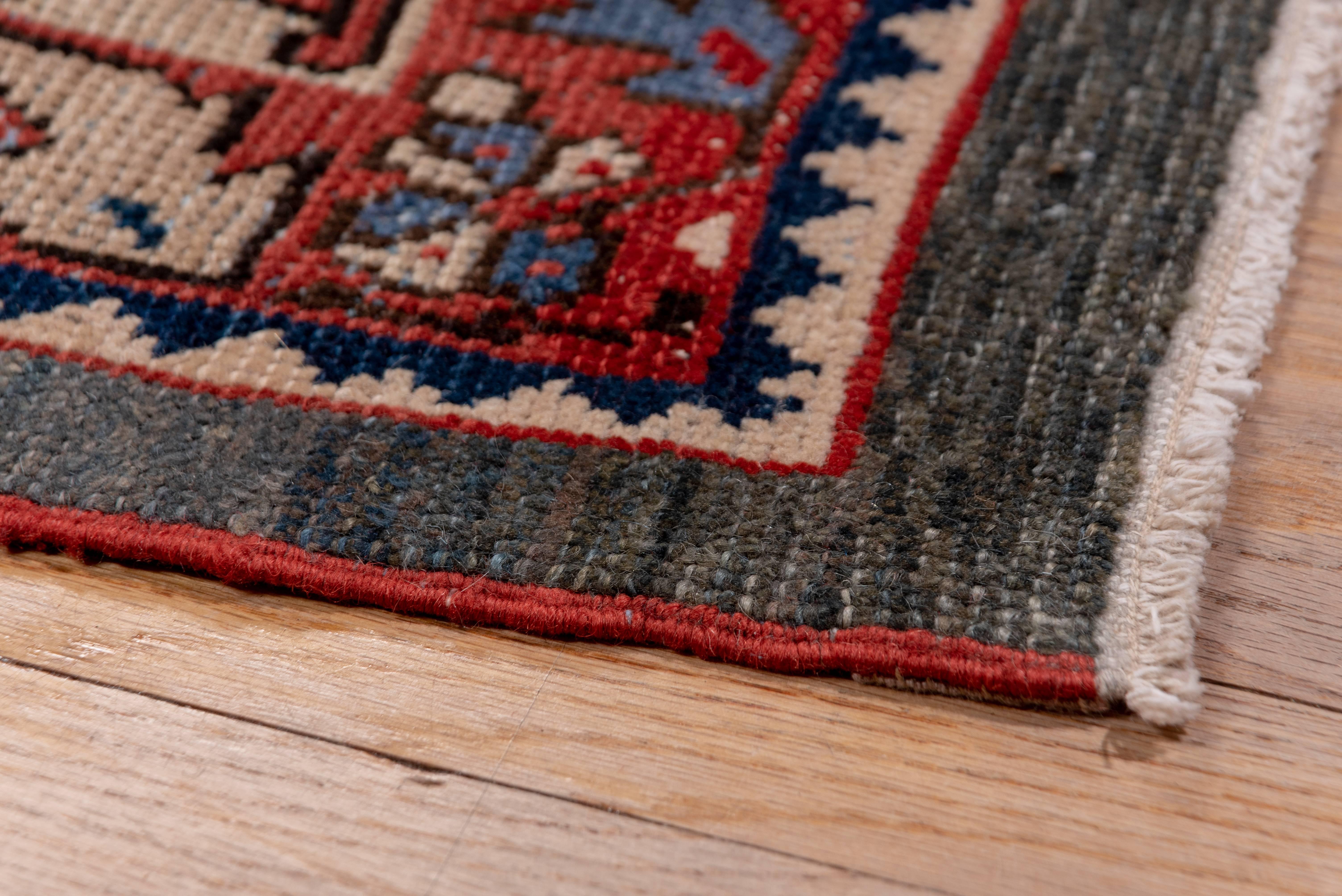 Wool Antique Mahal Carpet For Sale