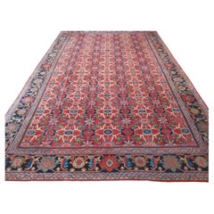 Antique Mahal Carpet Of Large Size