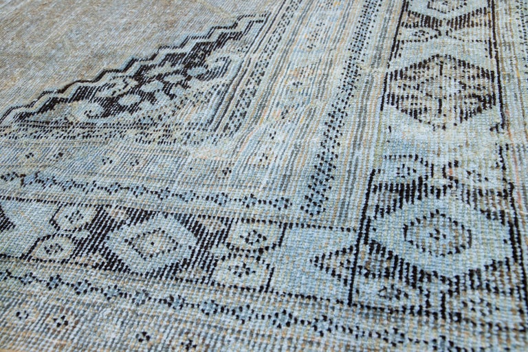 Tapis Ancien Diran Bellouch – Laine Polychrome – Noué à La Main – Médaillons