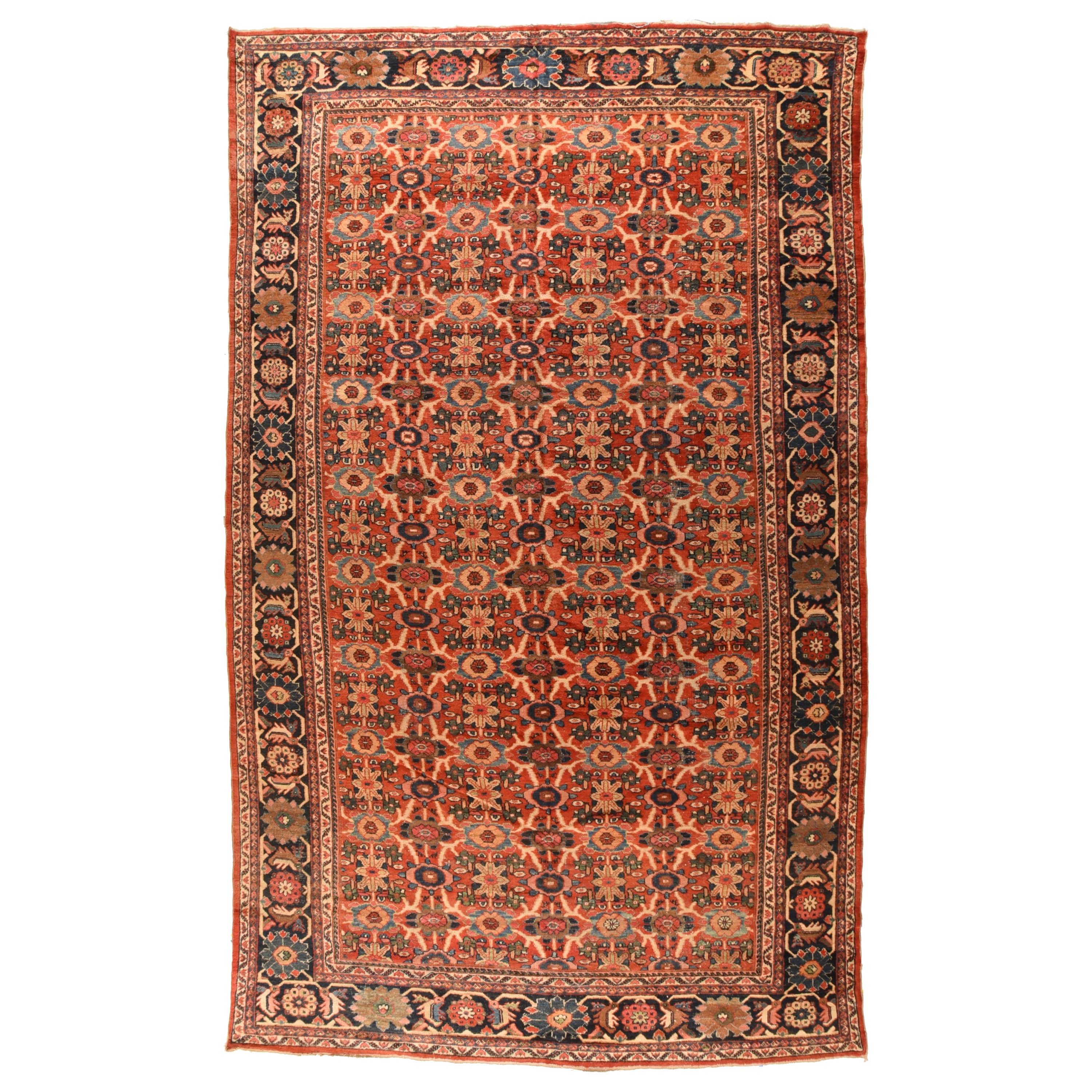 Tappeto Mahal antico 10'6'' x 17'8''