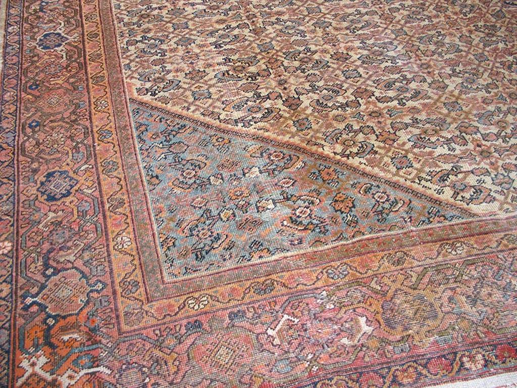 Early 20th Century Persian Mahal Carpet ( 11'10