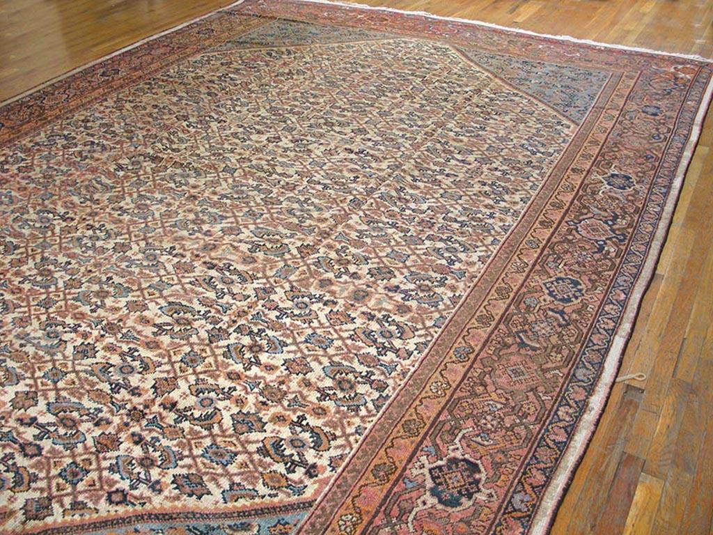 Mid-20th Century Early 20th Century Persian Mahal Carpet ( 11'10