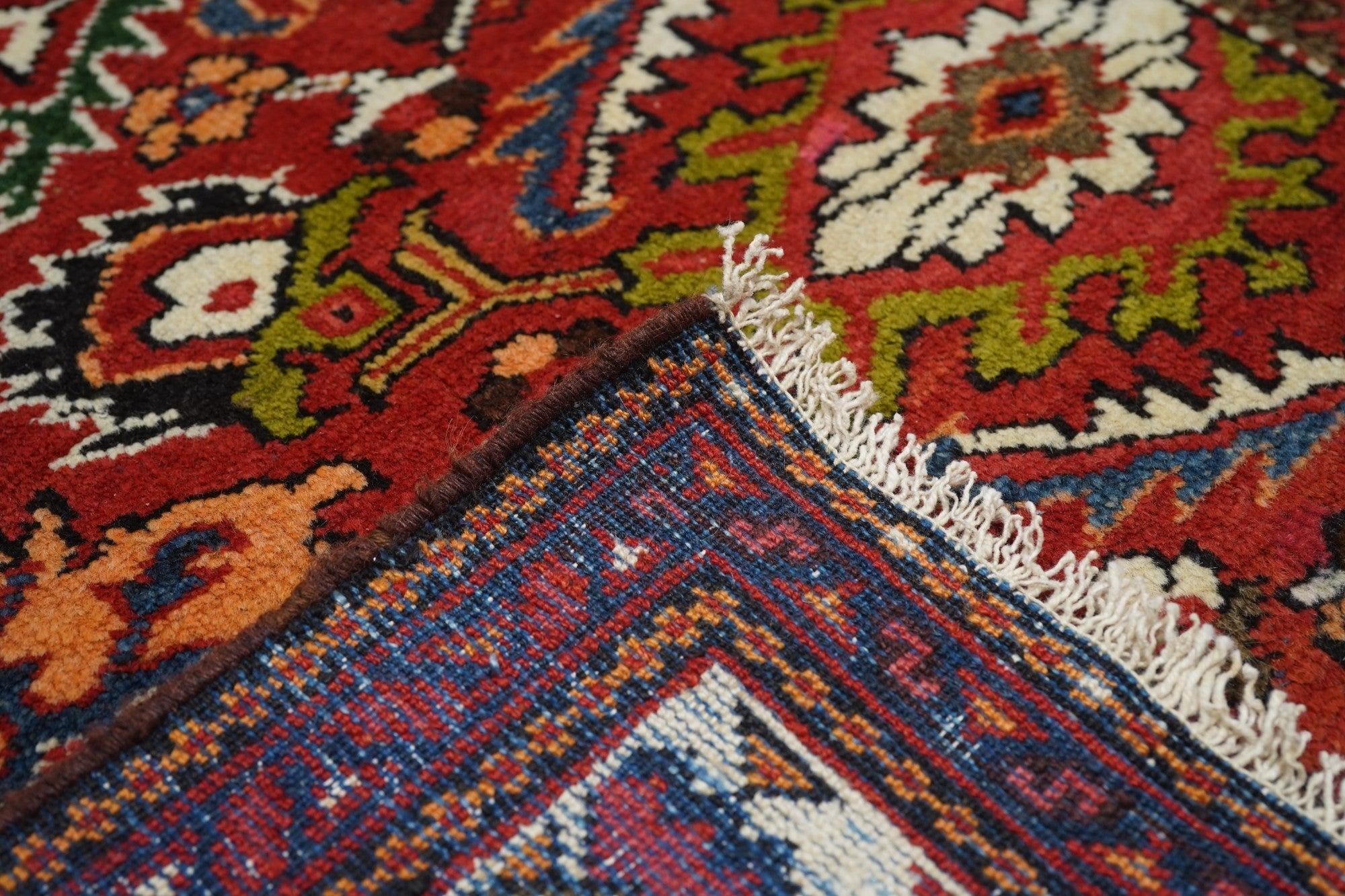 Antiker Mahal-Teppich 4'6'' x 8'8'' im Angebot 2