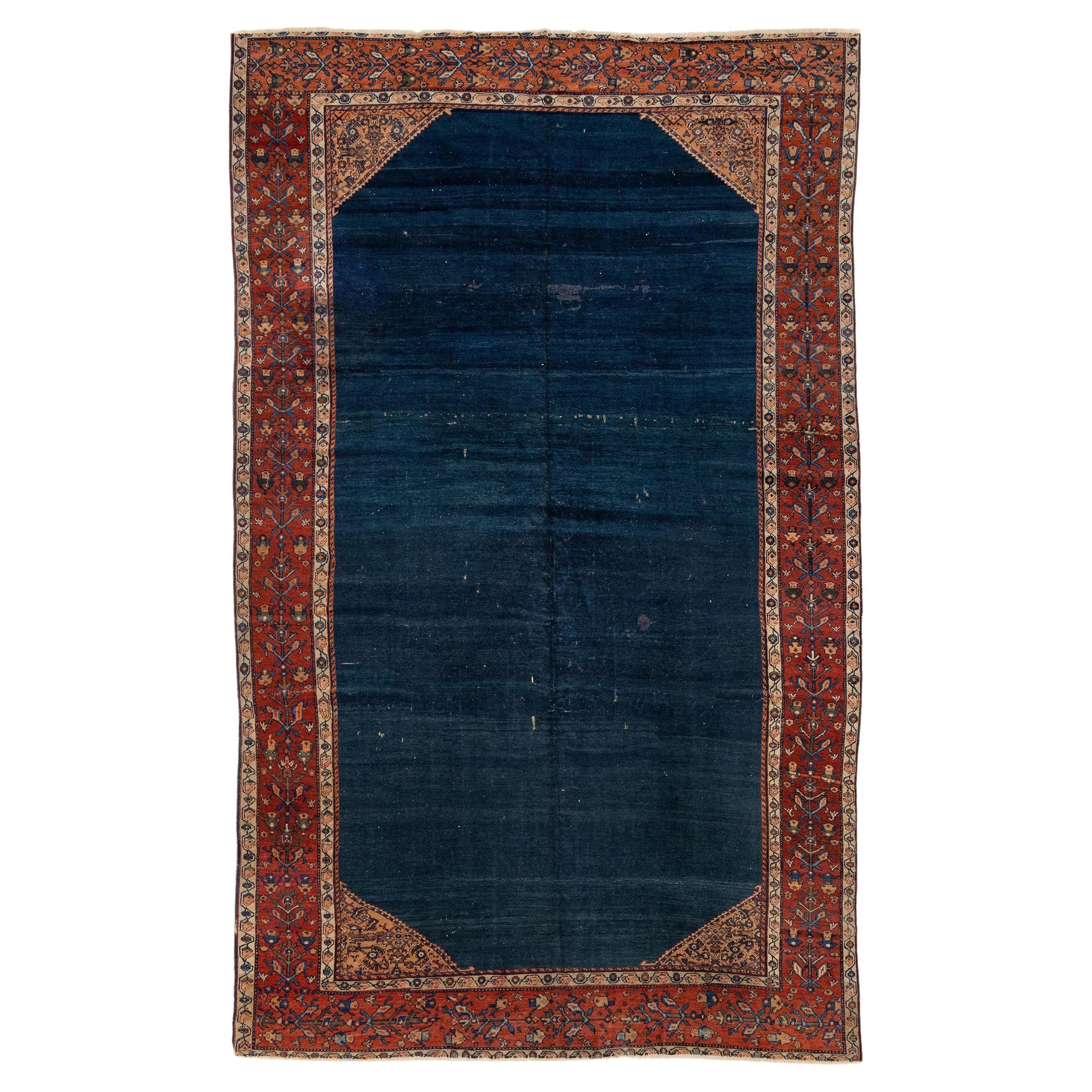 Antique Mahal Rug, circa 1880s For Sale