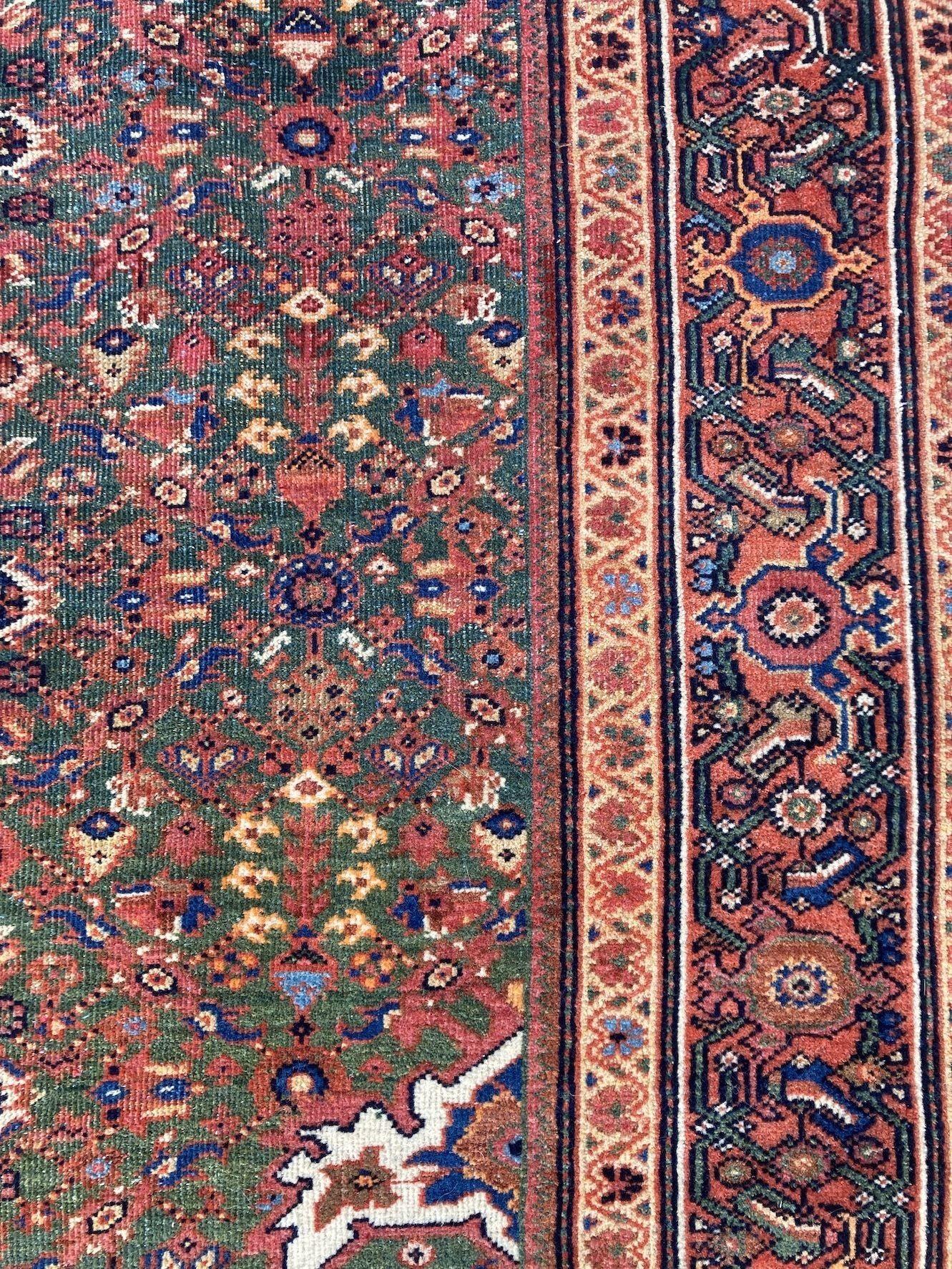 Antique Mahal Rug For Sale 5