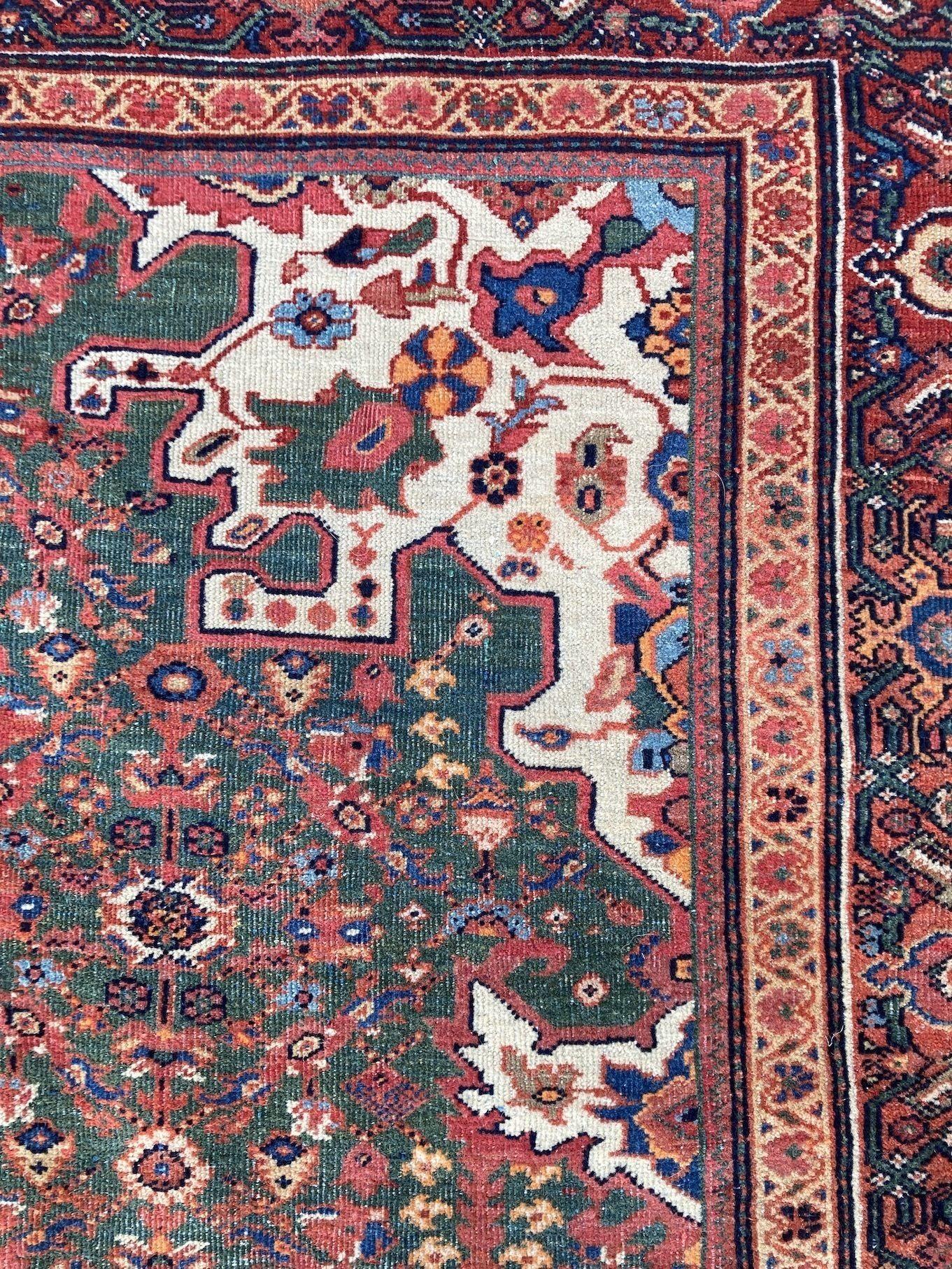 Antique Mahal Rug For Sale 6