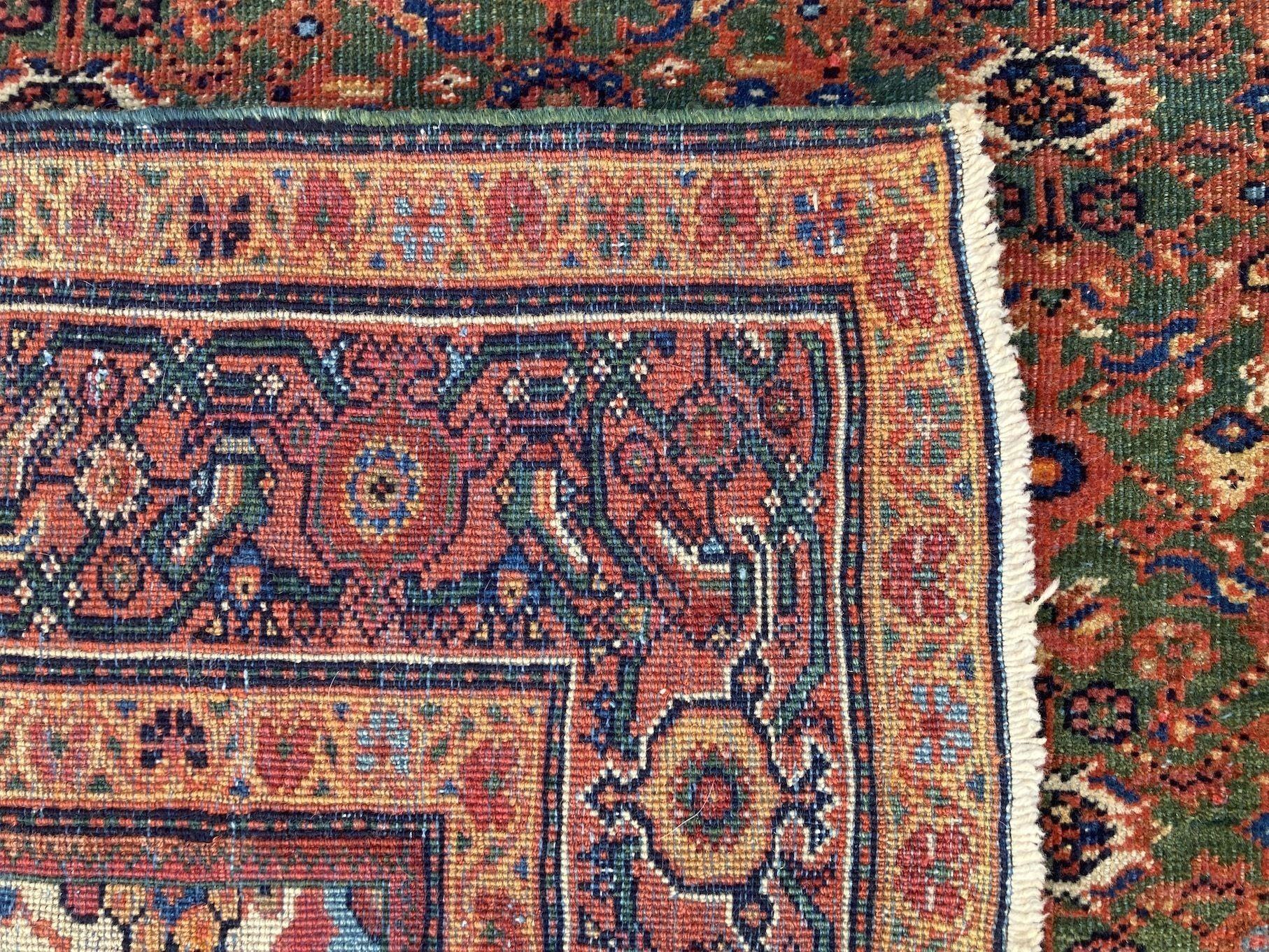 Antique Mahal Rug For Sale 12