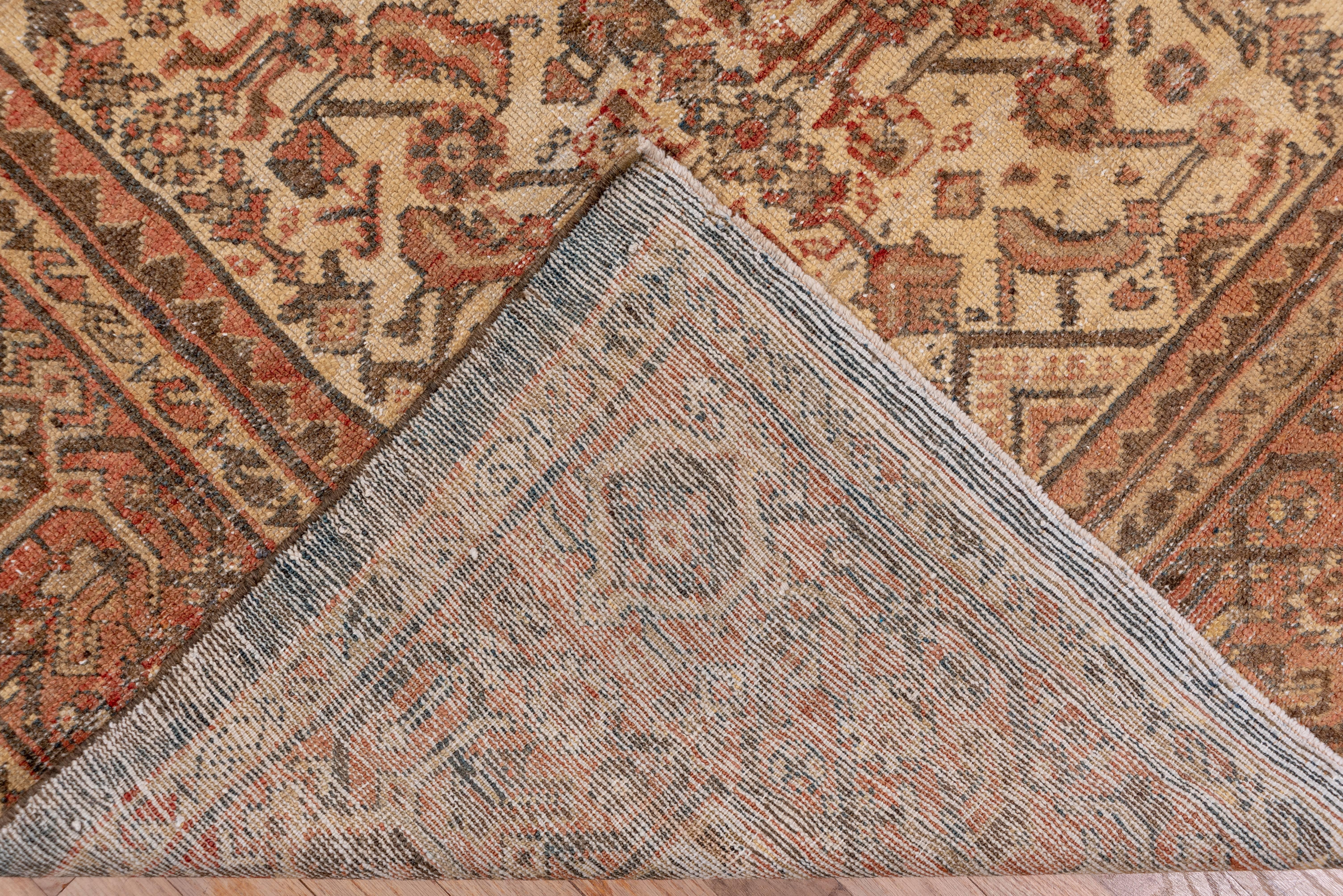 Persian Antique Mahal Rug For Sale