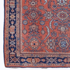 Antique Mahal Rug - Late 19th Century