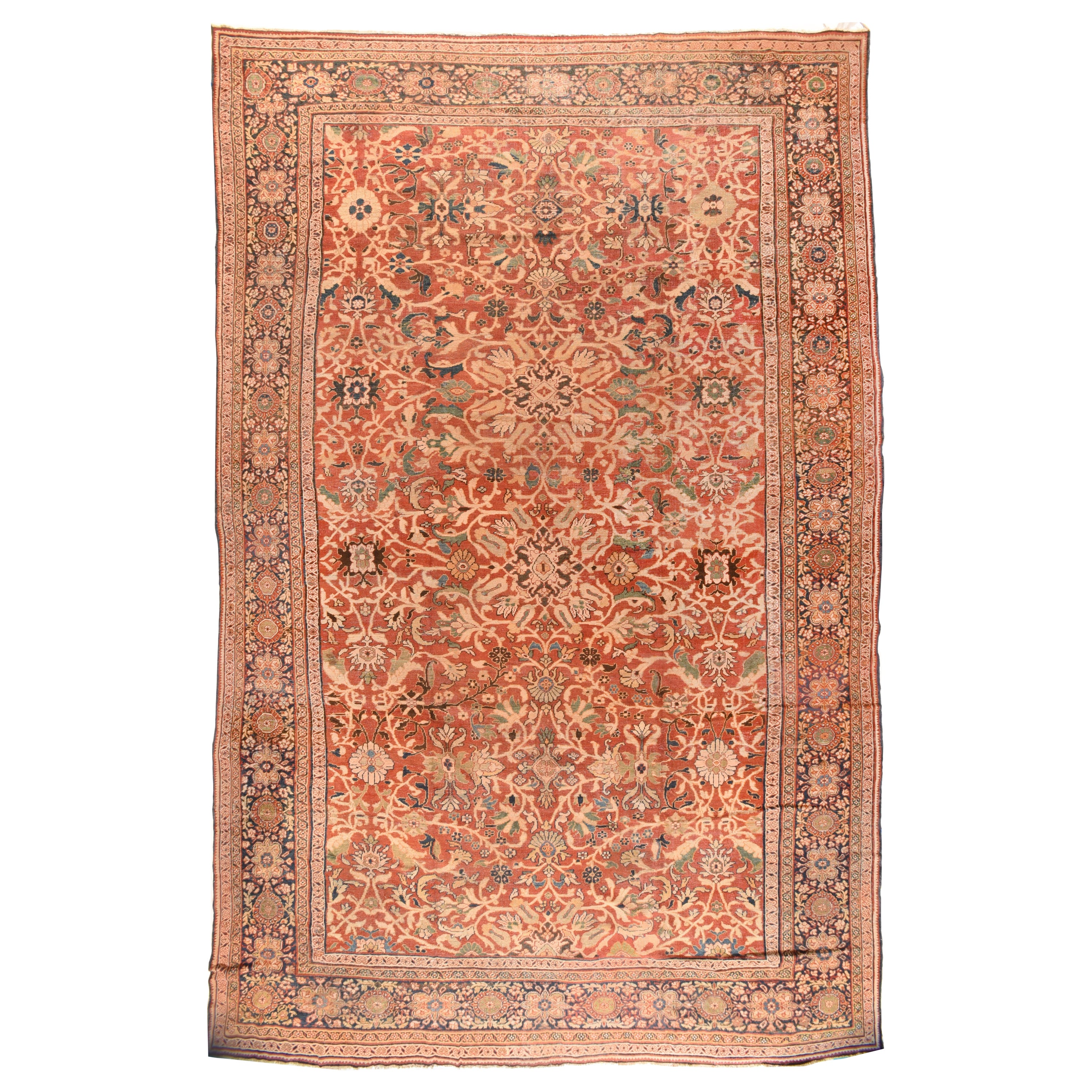 Tappeto antico Mahal Soultanabad 12'7'' x 19'8''