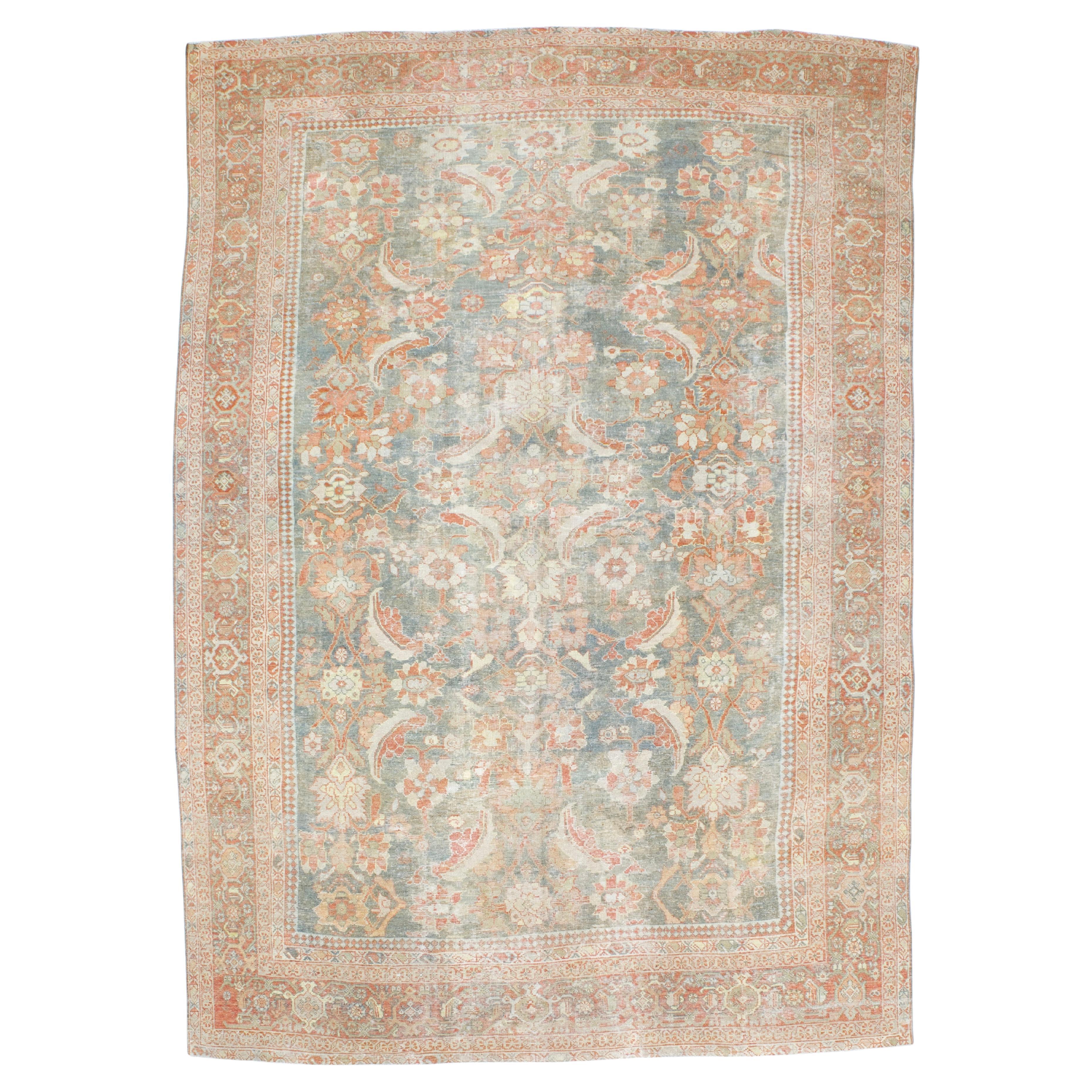 Antike Mahal Sultanabad Teppich 8'4" x 11'11