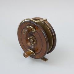 Antique Mahogany 5. Inch Starback Fishing Reel