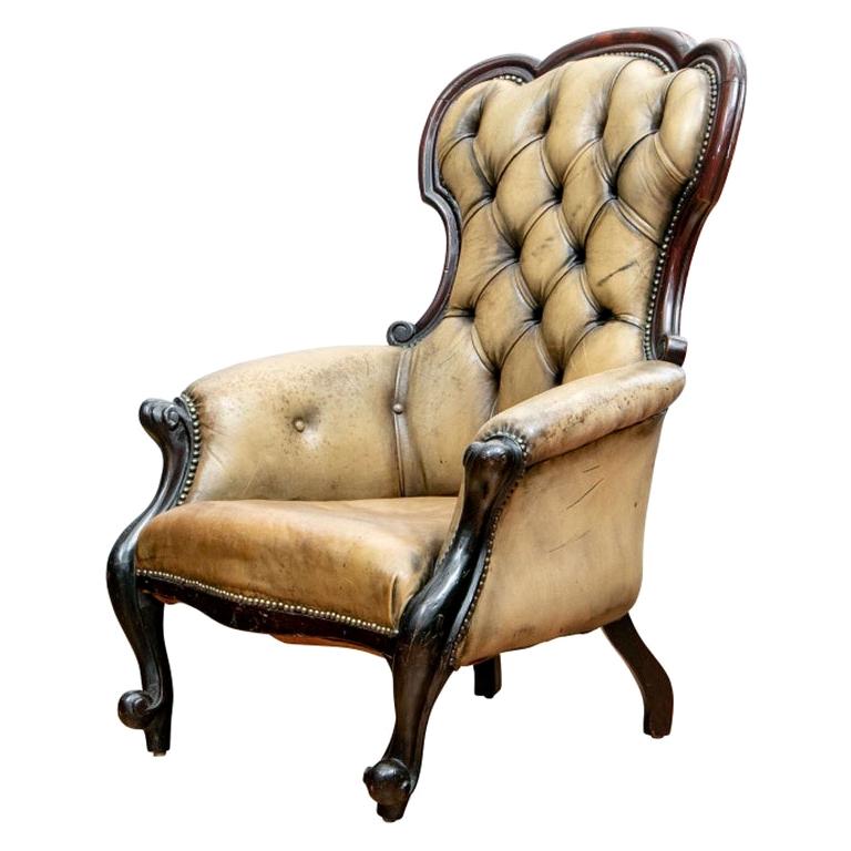 Antique Fireside Chairs 50 Off, Small Leather Fireside Chairs