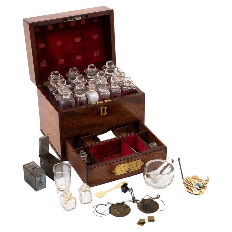 Ancienne Boîte Stéréomonographe En Acajou - Charnières Laiton - Vers 1800 - Déco