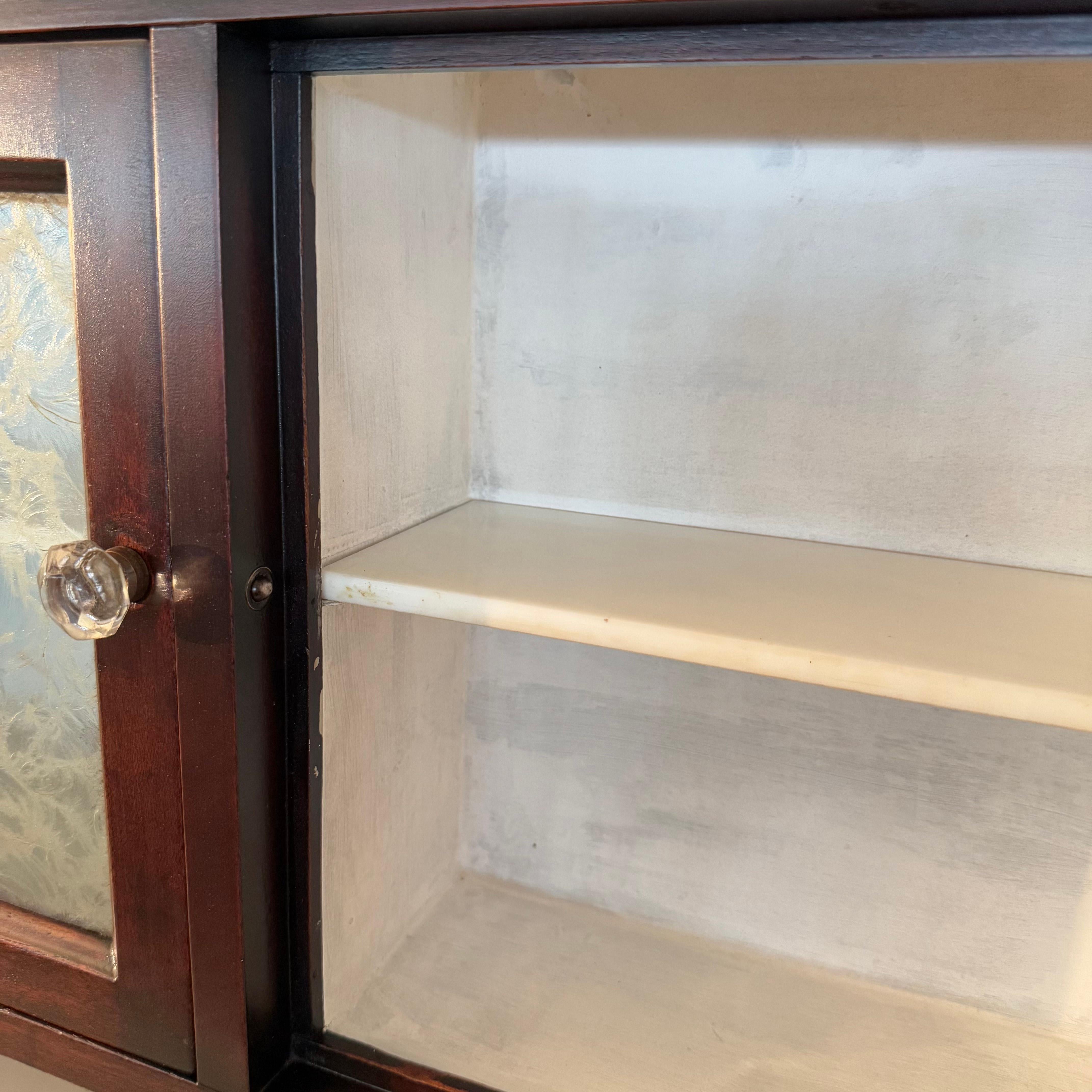 Antique Mahogany Apothecary Dentist Cabinet By The American Cabinet Company For Sale 5