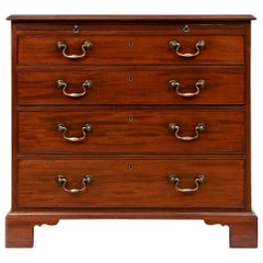 Antique Mahogany Bachelors Chest of Drawers, circa 1790
