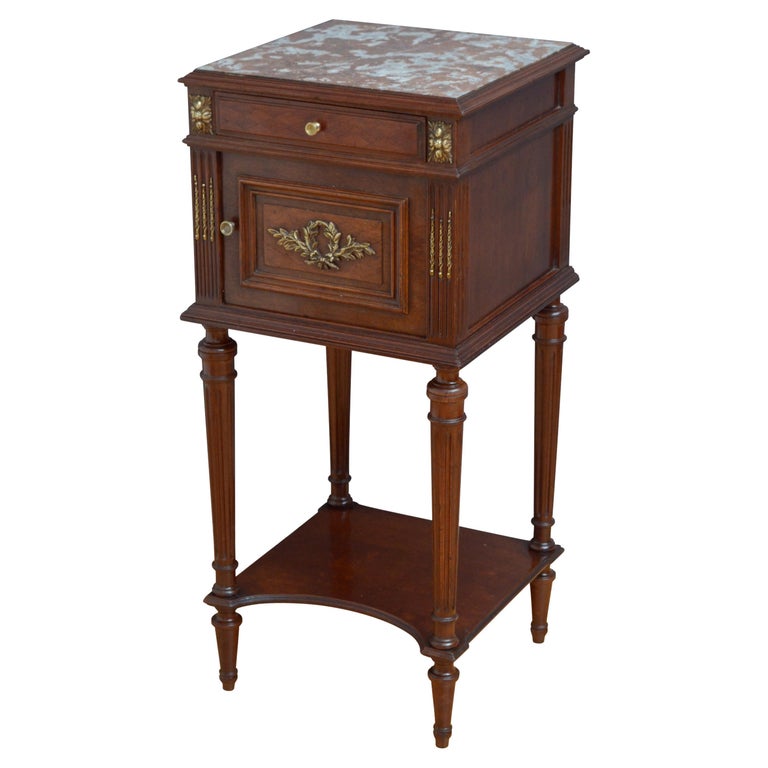 Antique Mahogany Bedside For Sale at 1stDibs