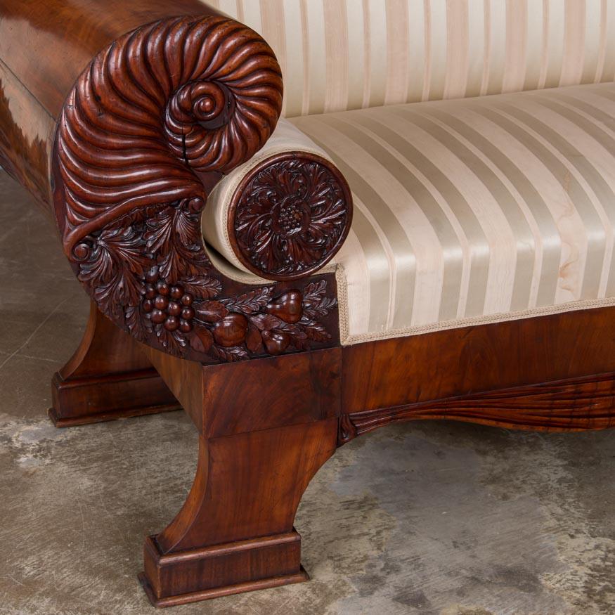 antique mahogany sofa