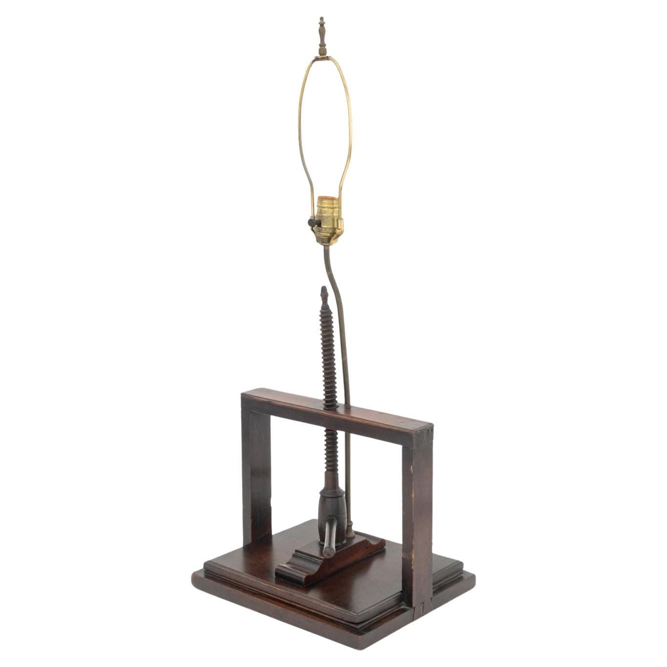 How much does a cast iron book press weigh?