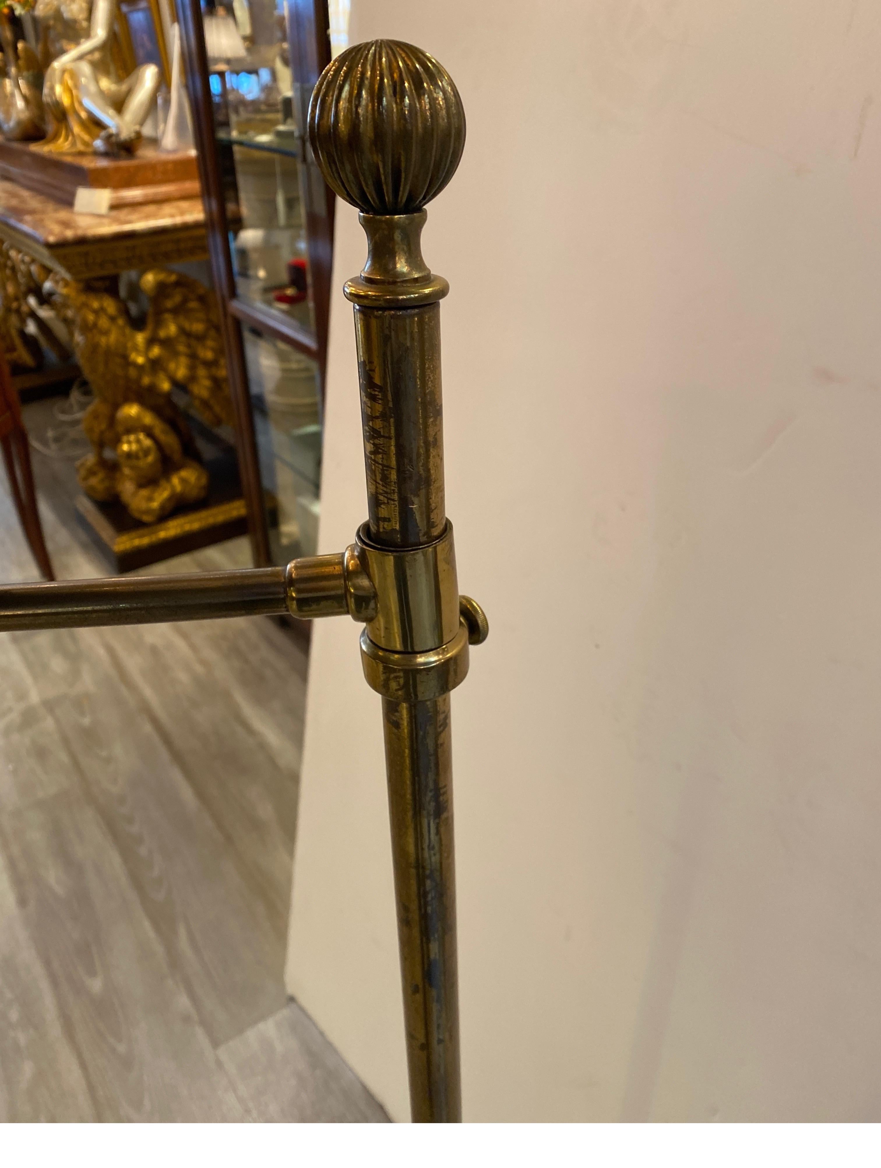 Antique Mahogany Brass and Iron Lectern Circa 1900 1