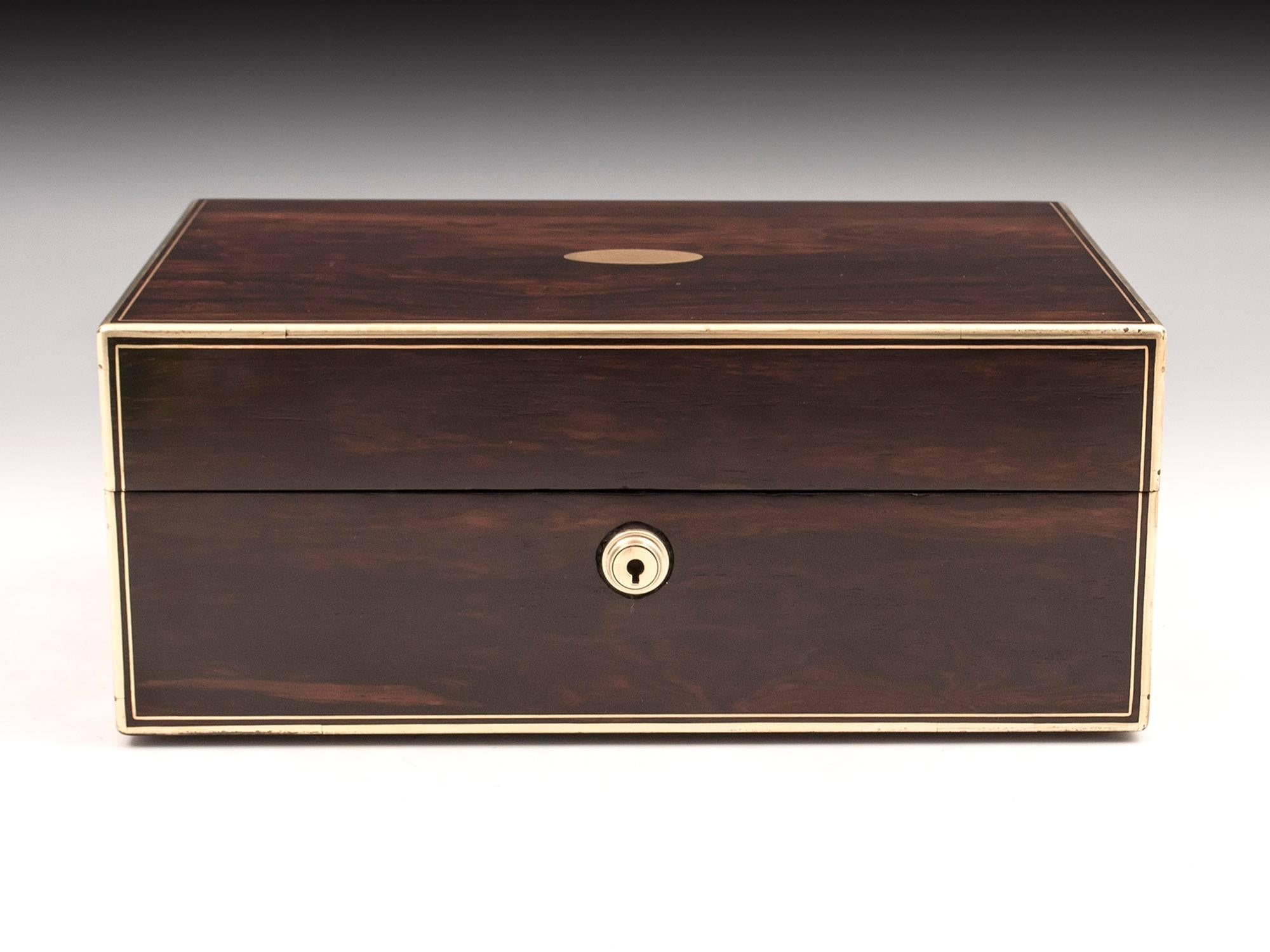 mahogany jewelry box