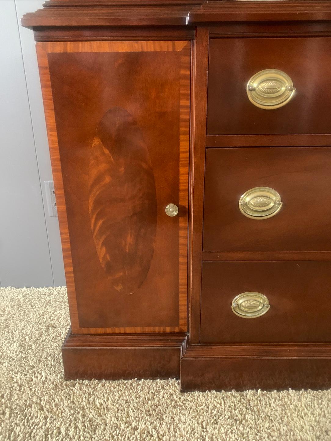 antique china cabinet 1920s