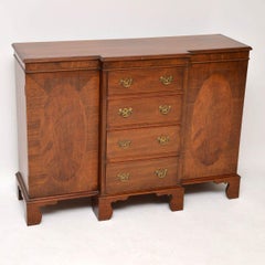 Antique Mahogany Breakfront Sideboard