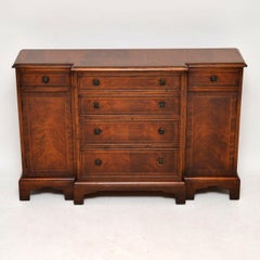Antique Mahogany Breakfront Sideboard