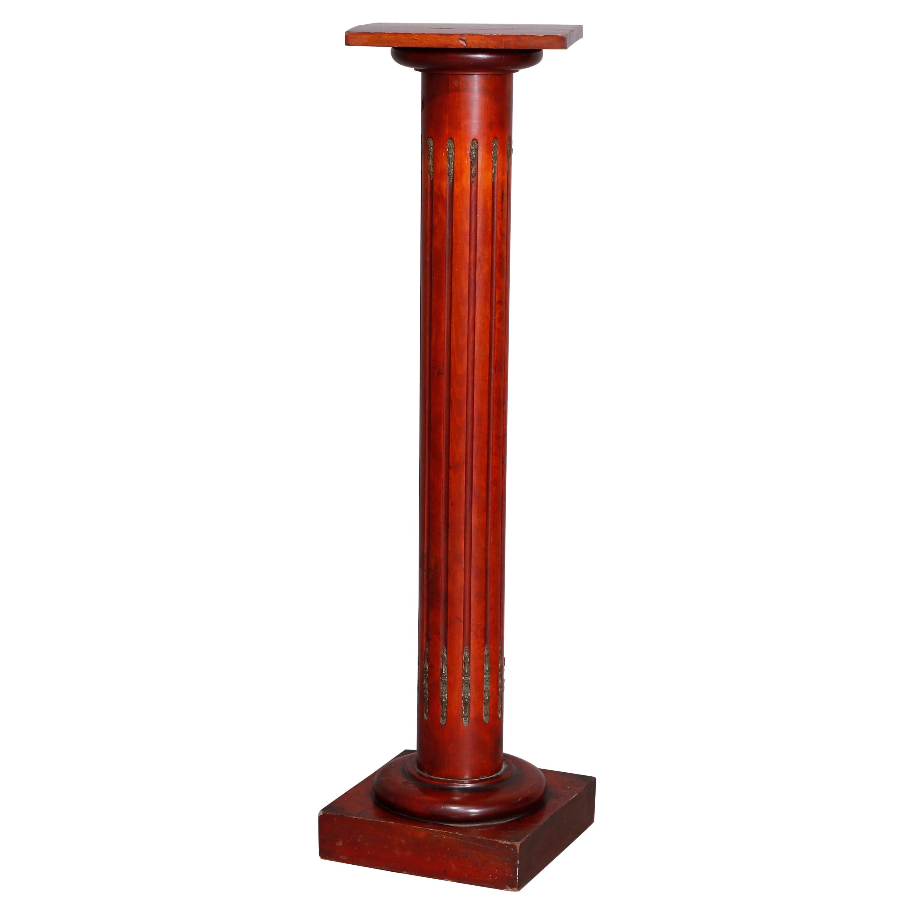 Adjustable Height Contemporary Sculpture Stand For Sale at 1stdibs