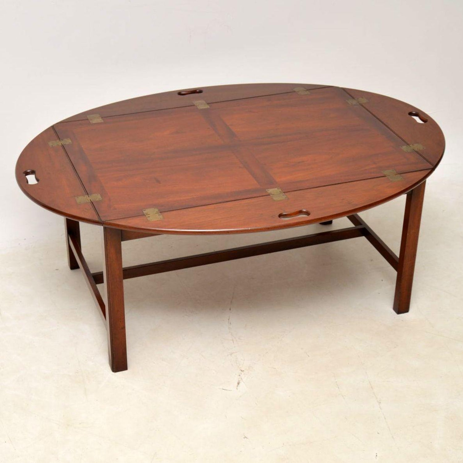 Antique Mahogany Butlers Tray Top Coffee Table At 1stdibs