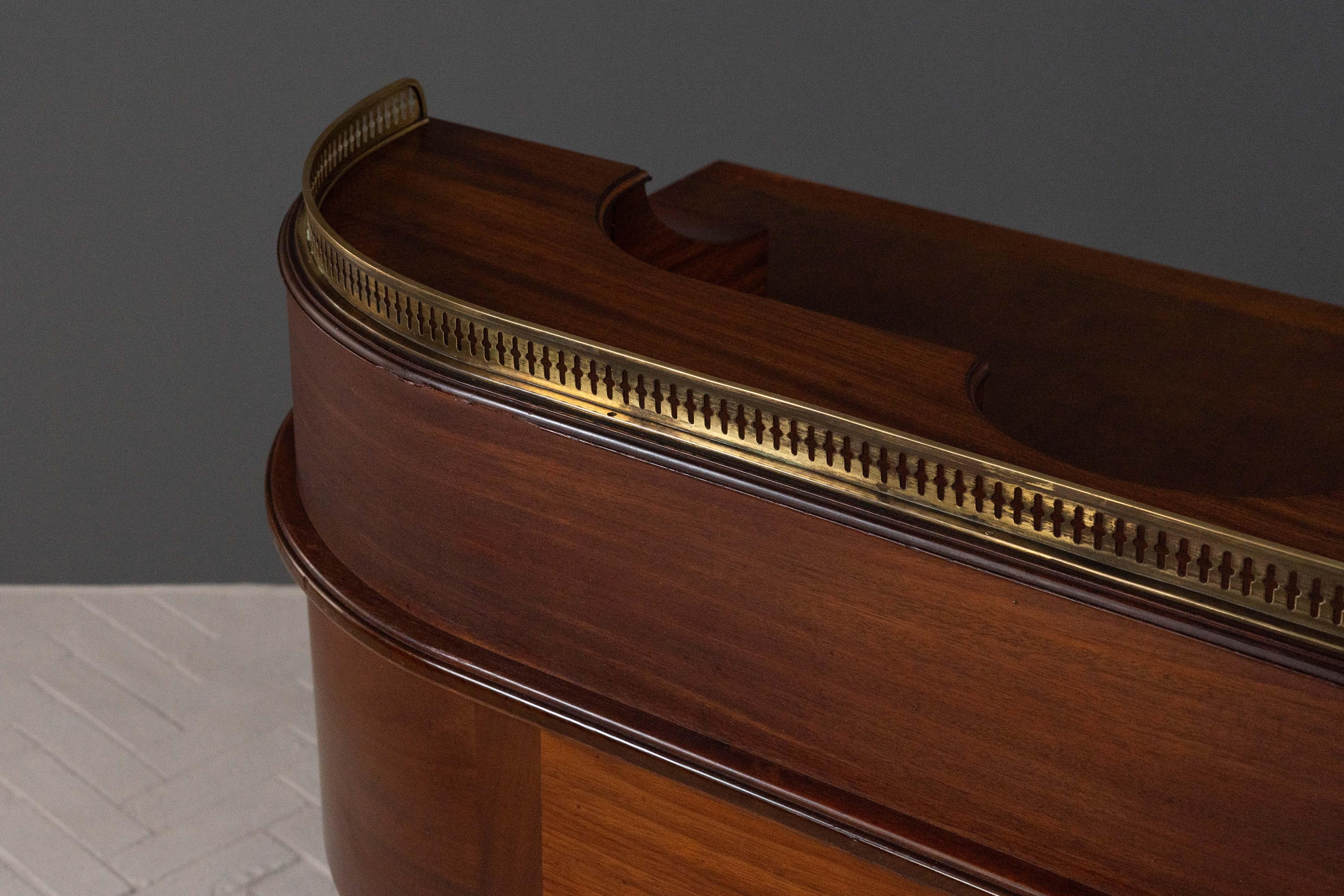 Antique Mahogany Carlton House Desk 5