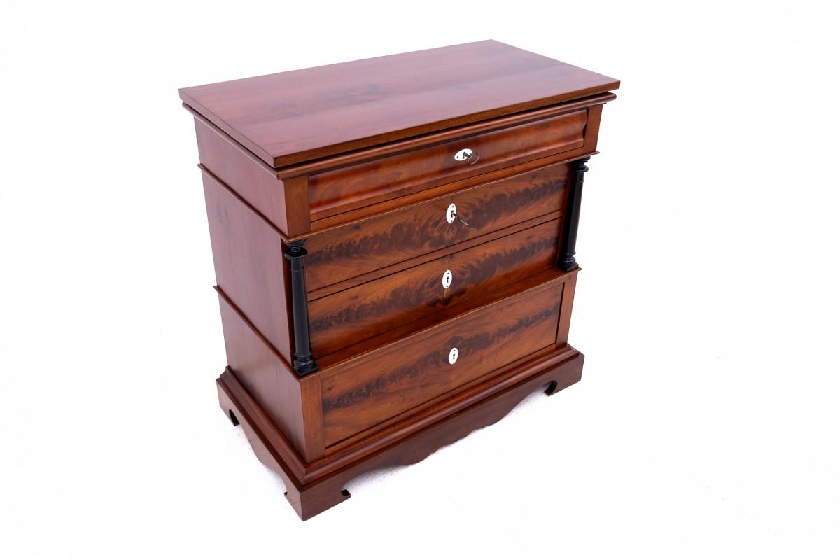 Biedermeier Commode ancienne avec tiroirs, Scandinavie, 2e moitié du 19e siècle en vente