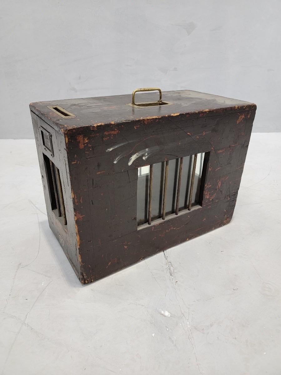 Antique Mahogany Chicago Board of Election Commission Voting Box with Original Markings

This mahogany voting box from the 1920's is an incredible piece of American history to display in your home or office. You could also repurpose it in many