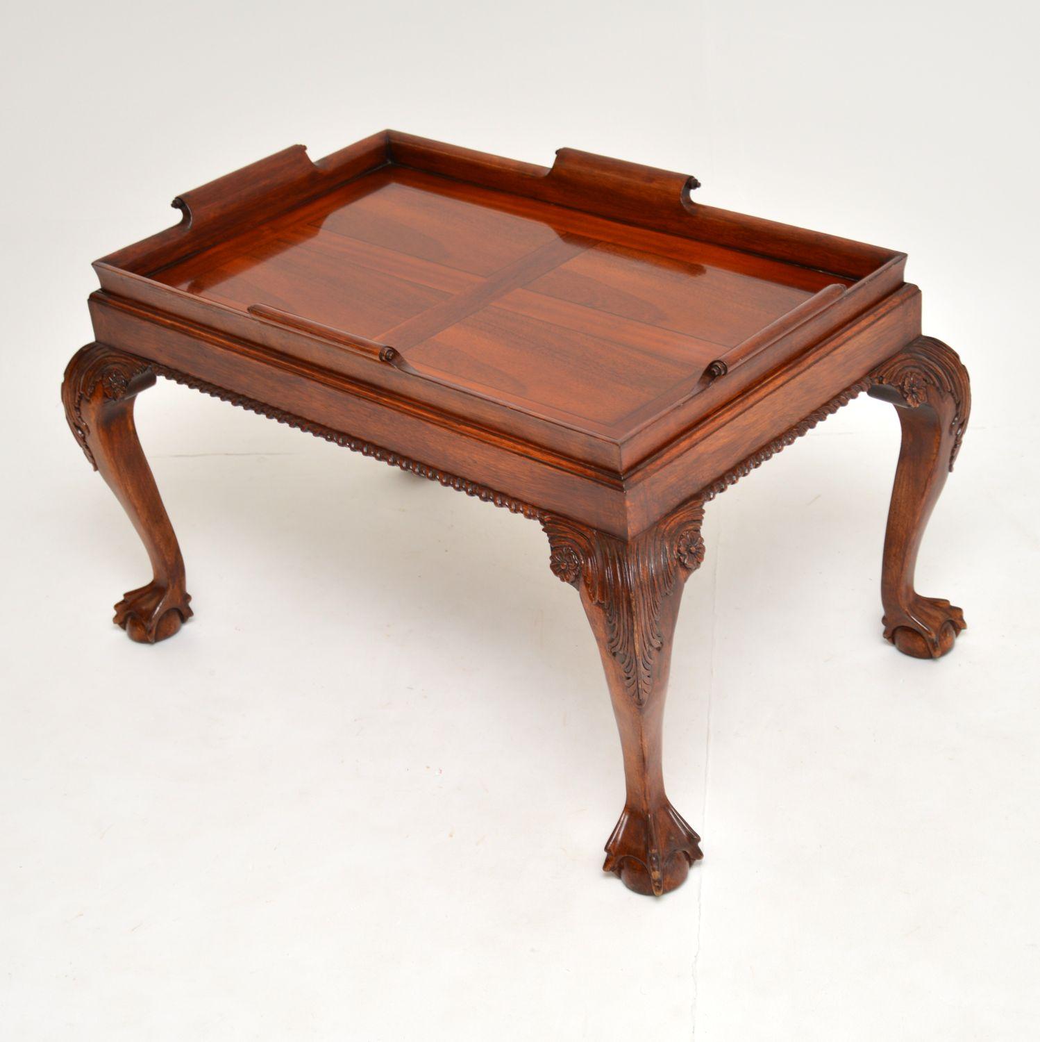 chippendale coffee table