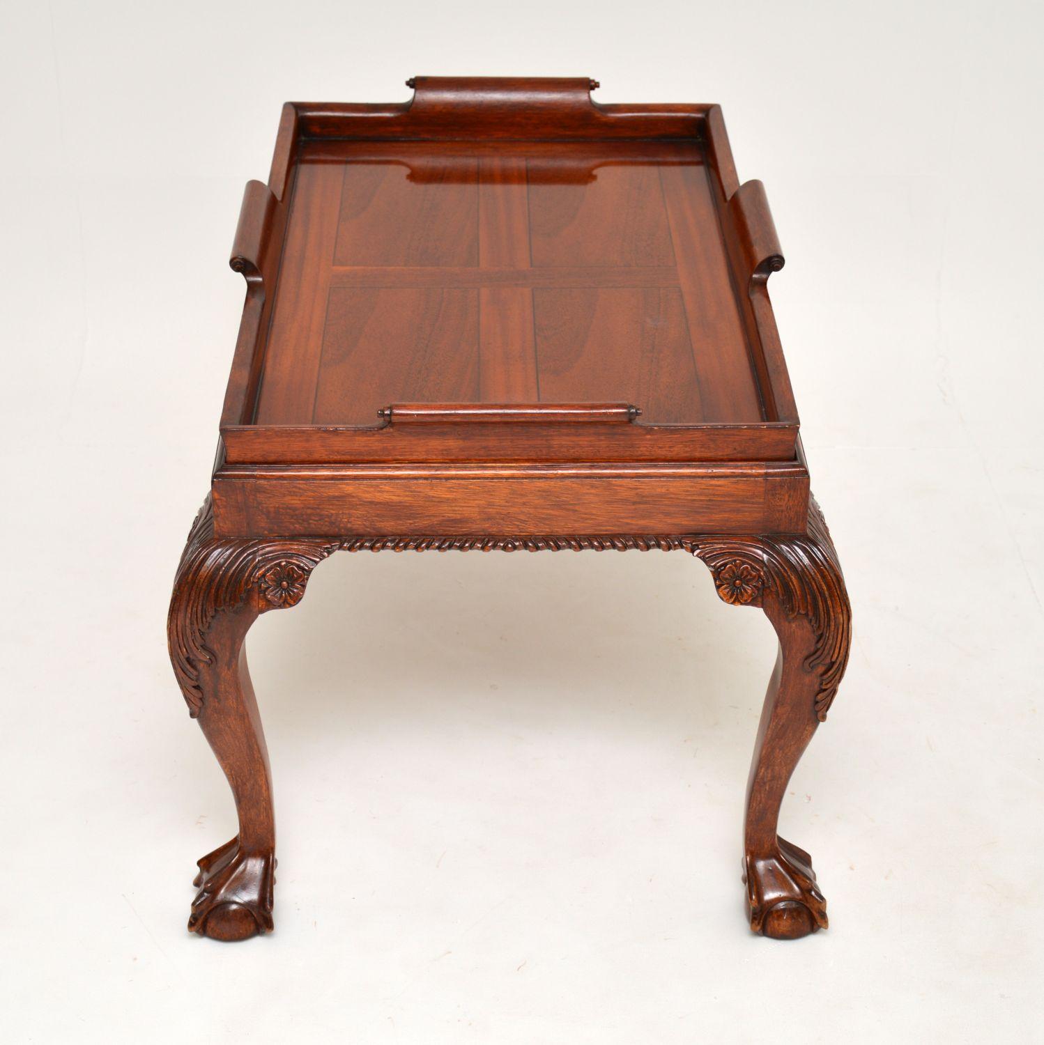 chippendale style coffee table