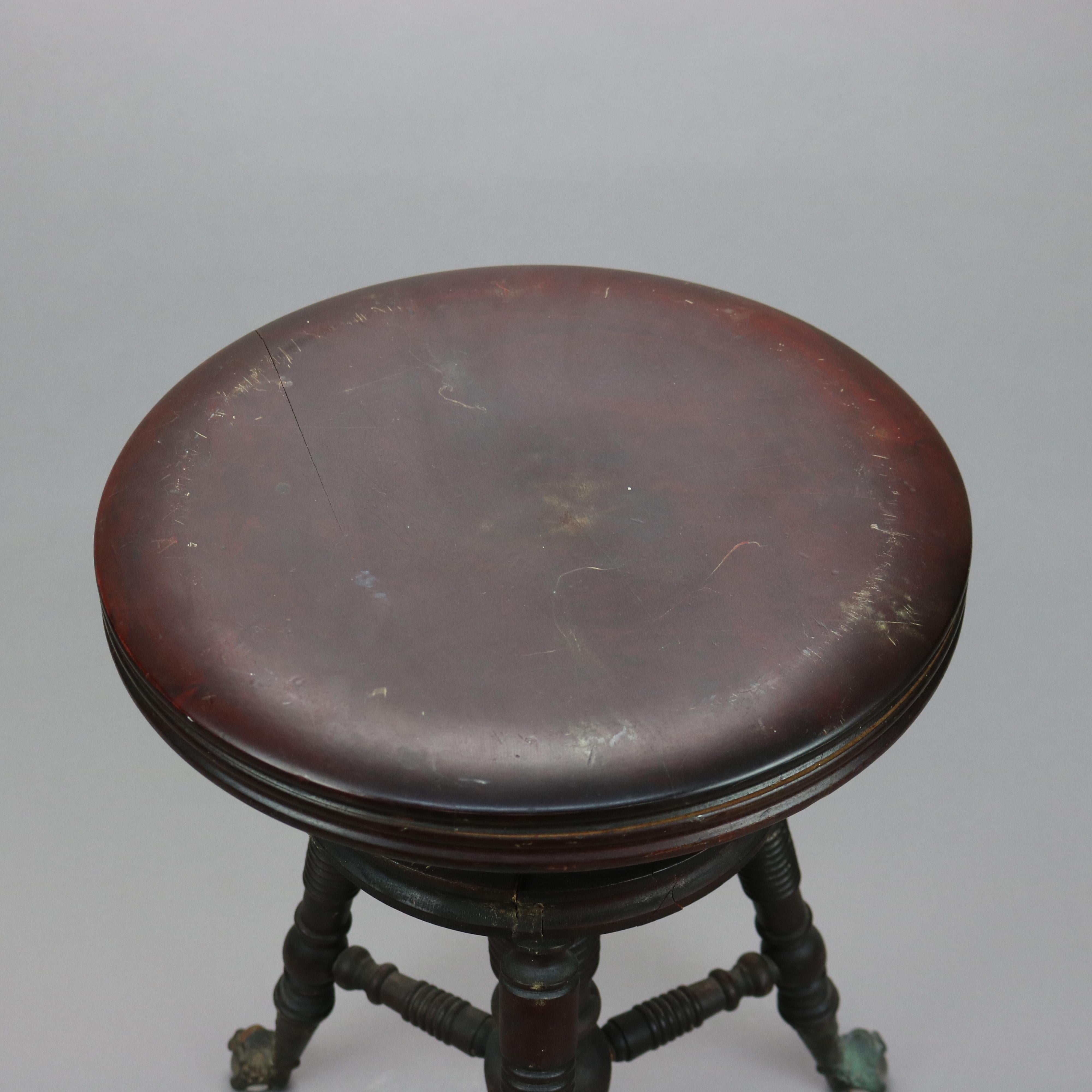 glass ball claw foot table