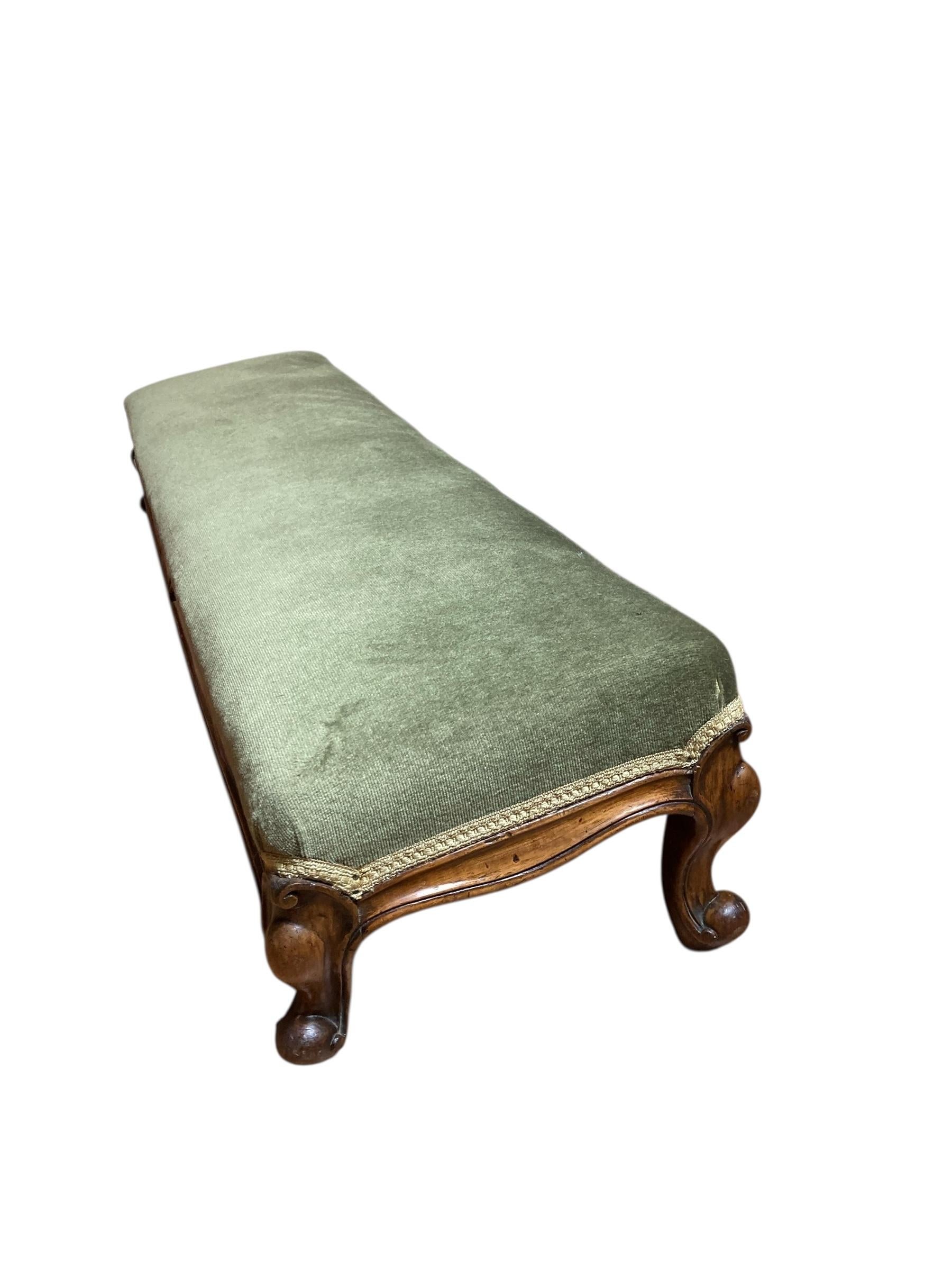 Antiker Mahagoni-Coach oder Kaminsims-Hocker im Zustand „Gut“ im Angebot in Bishop's Stortford, GB