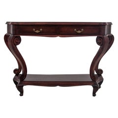 Antique Mahogany Console from 1910